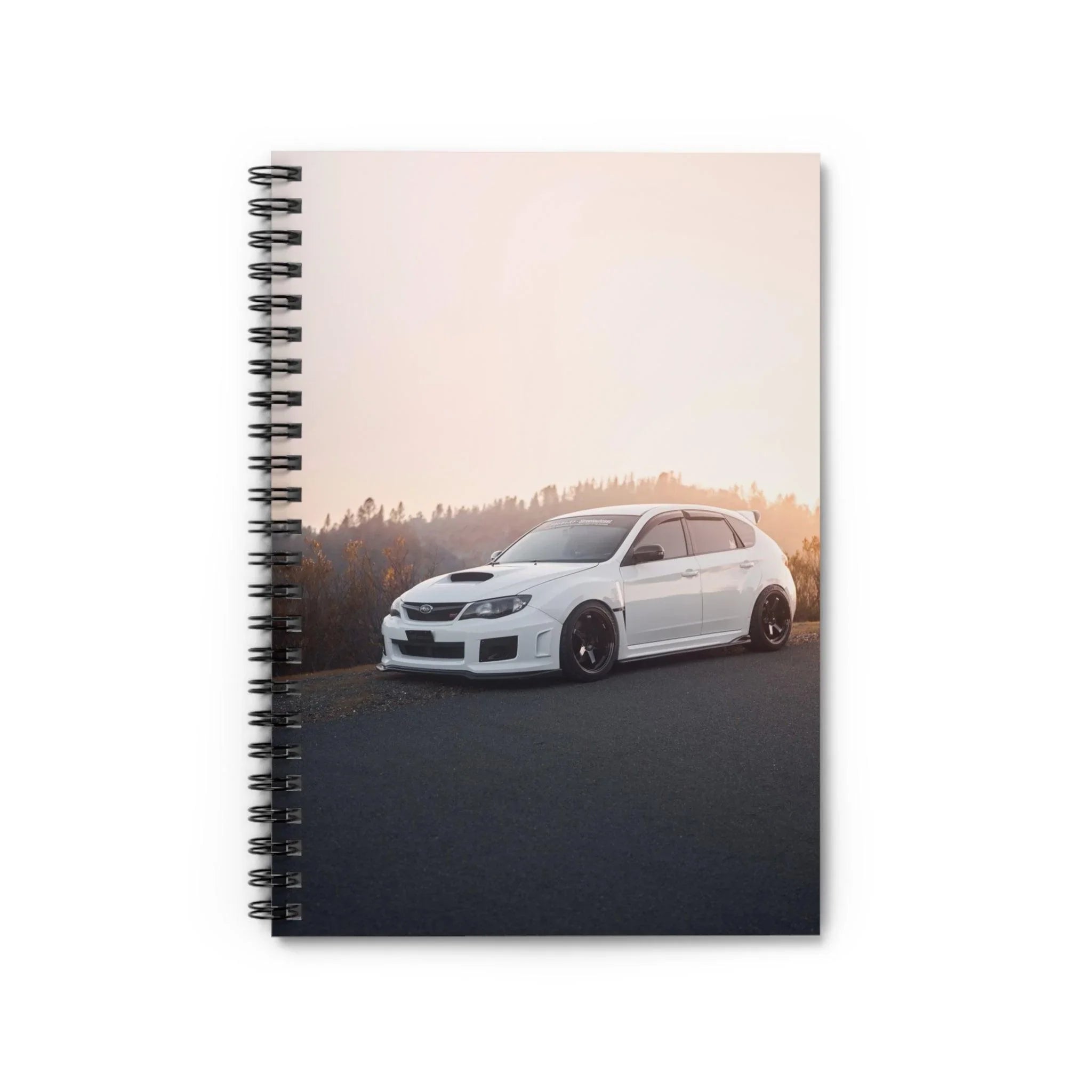 Subaru WRX STI Automotive Spiral Notebook #020 - Throttle Designs
