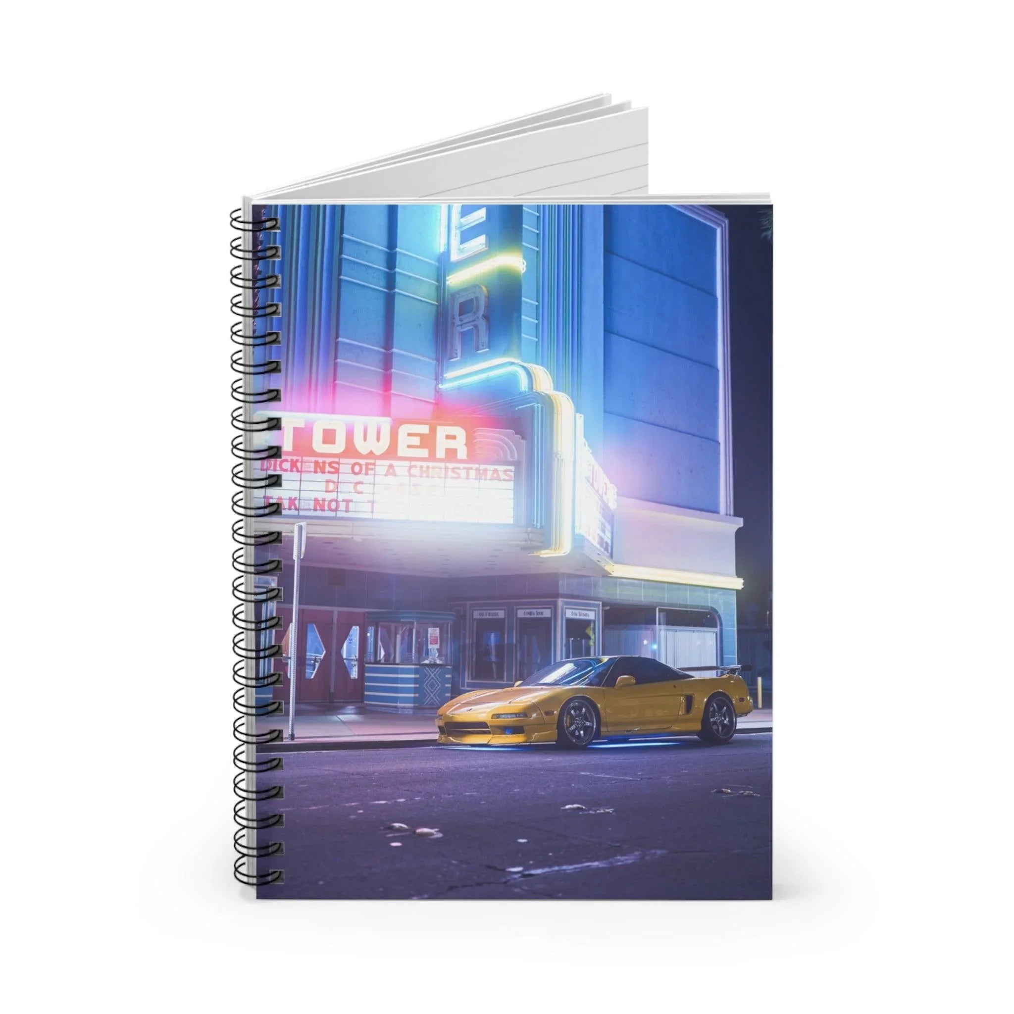 Acura NSX Automotive Spiral Notebook #005 - Throttle Designs