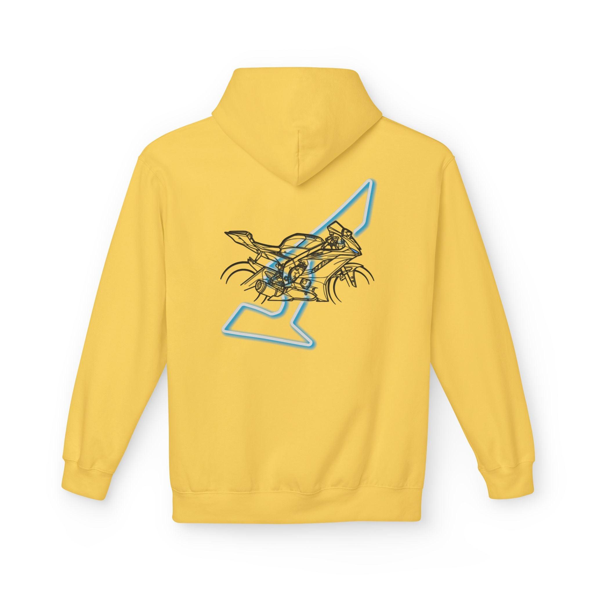 Yamaha R6 Circuit of the Americas Hoodie - Stylish Comfort for Racers