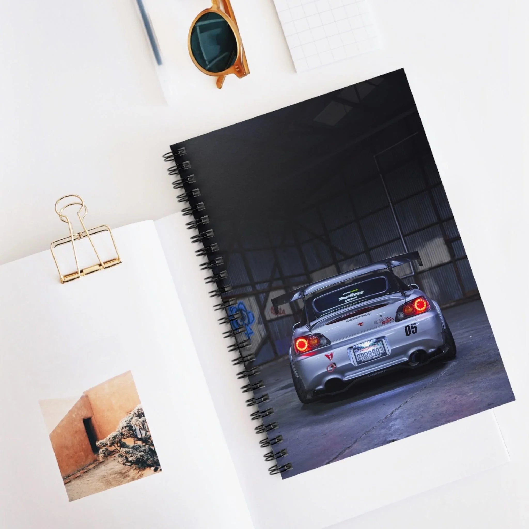 Honda S2000 Automotive Spiral Notebook #004 - Throttle Designs