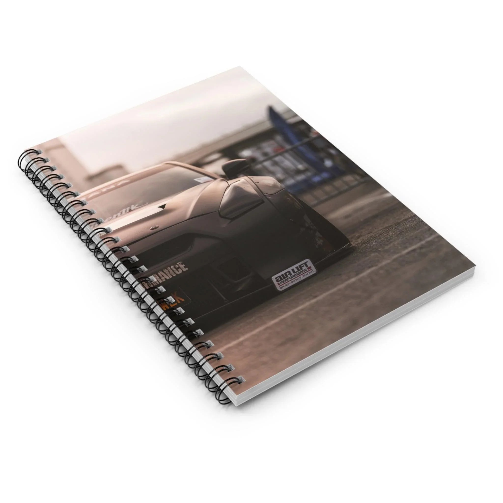 Nissan GTR R35 Automotive Spiral Notebook #002 - Throttle Designs