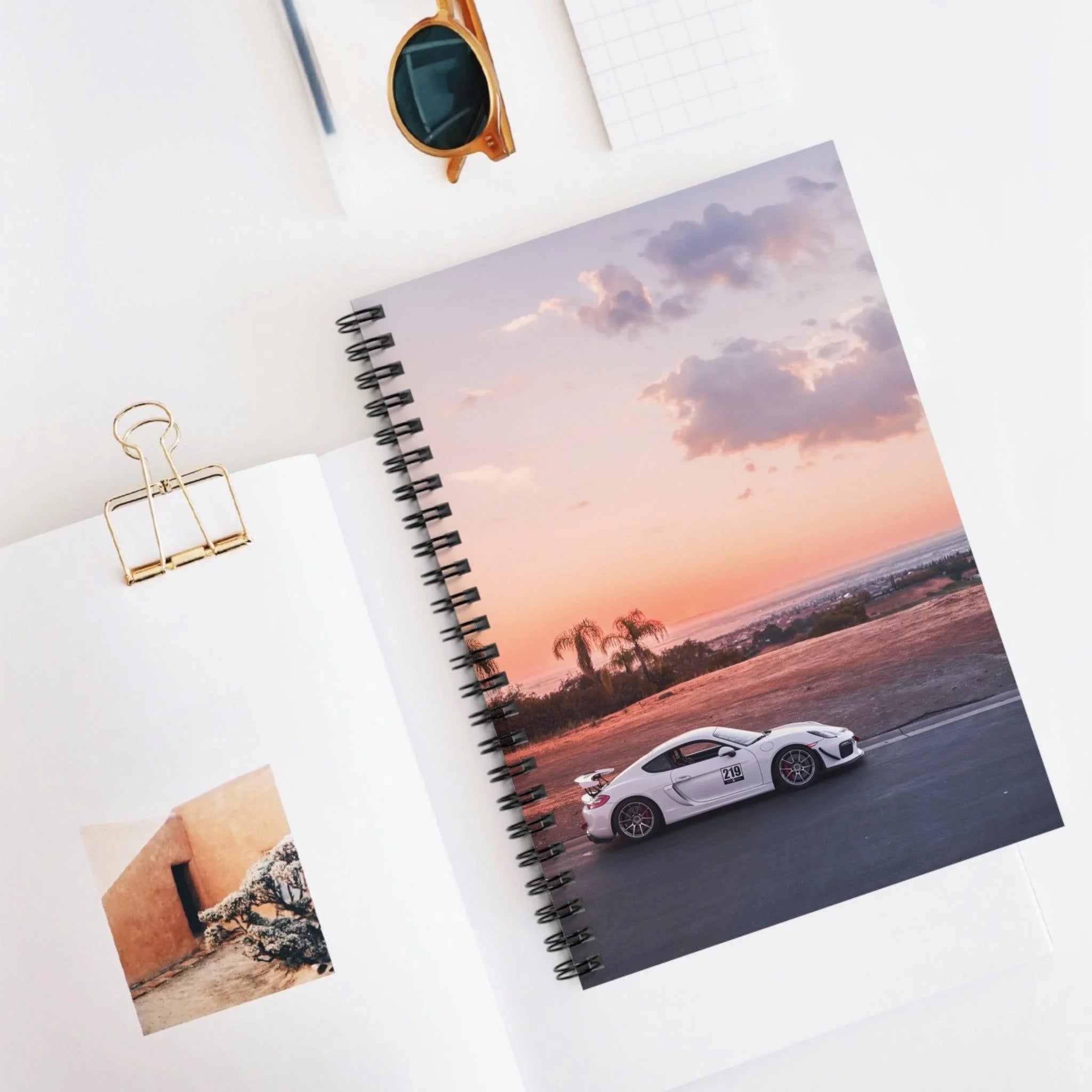 Porsche GT4 Automotive Spiral Notebook #005 - Throttle Designs