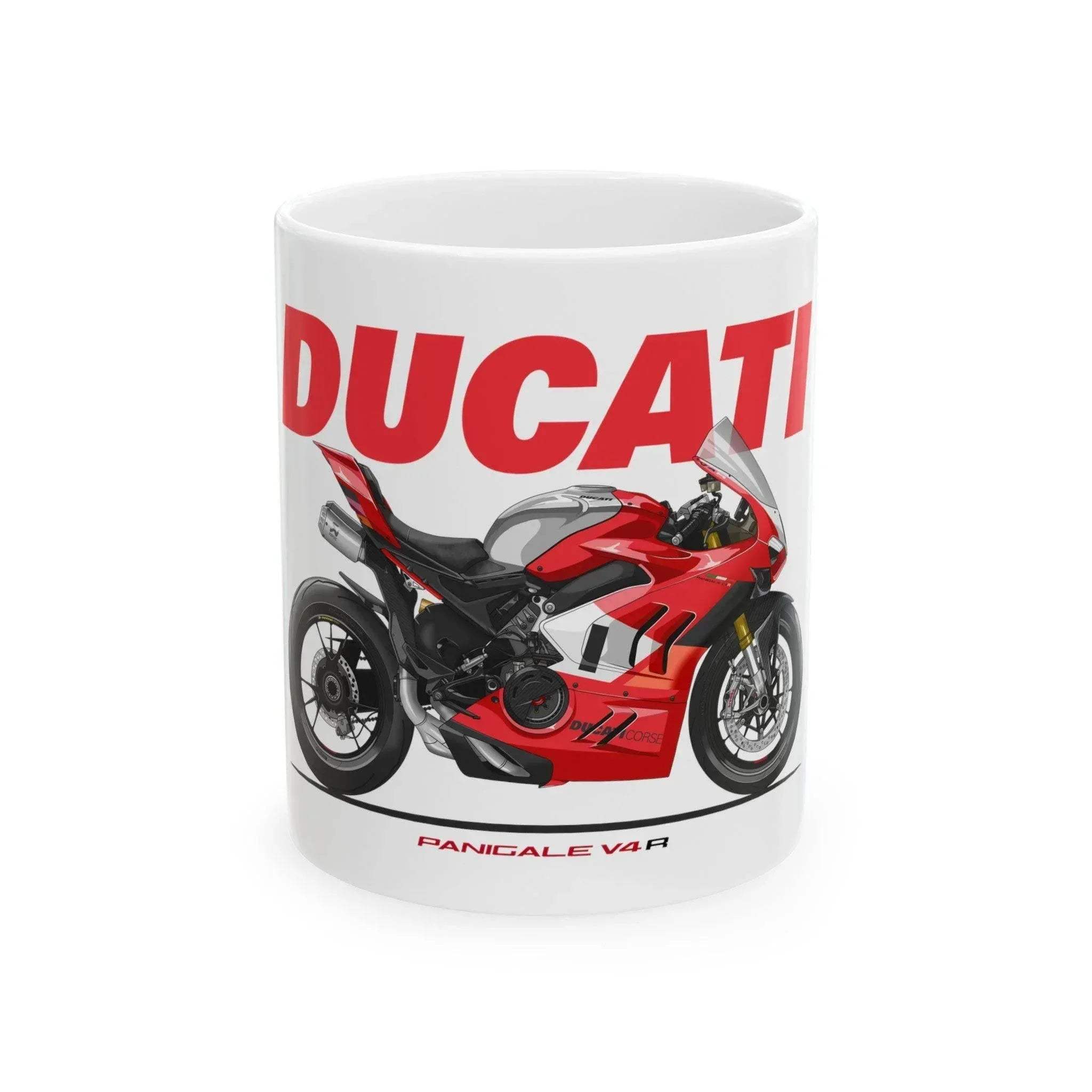 Ducati Panigale V4R #11oz Ceramic Mug: Perfect Gift for Bike Lovers