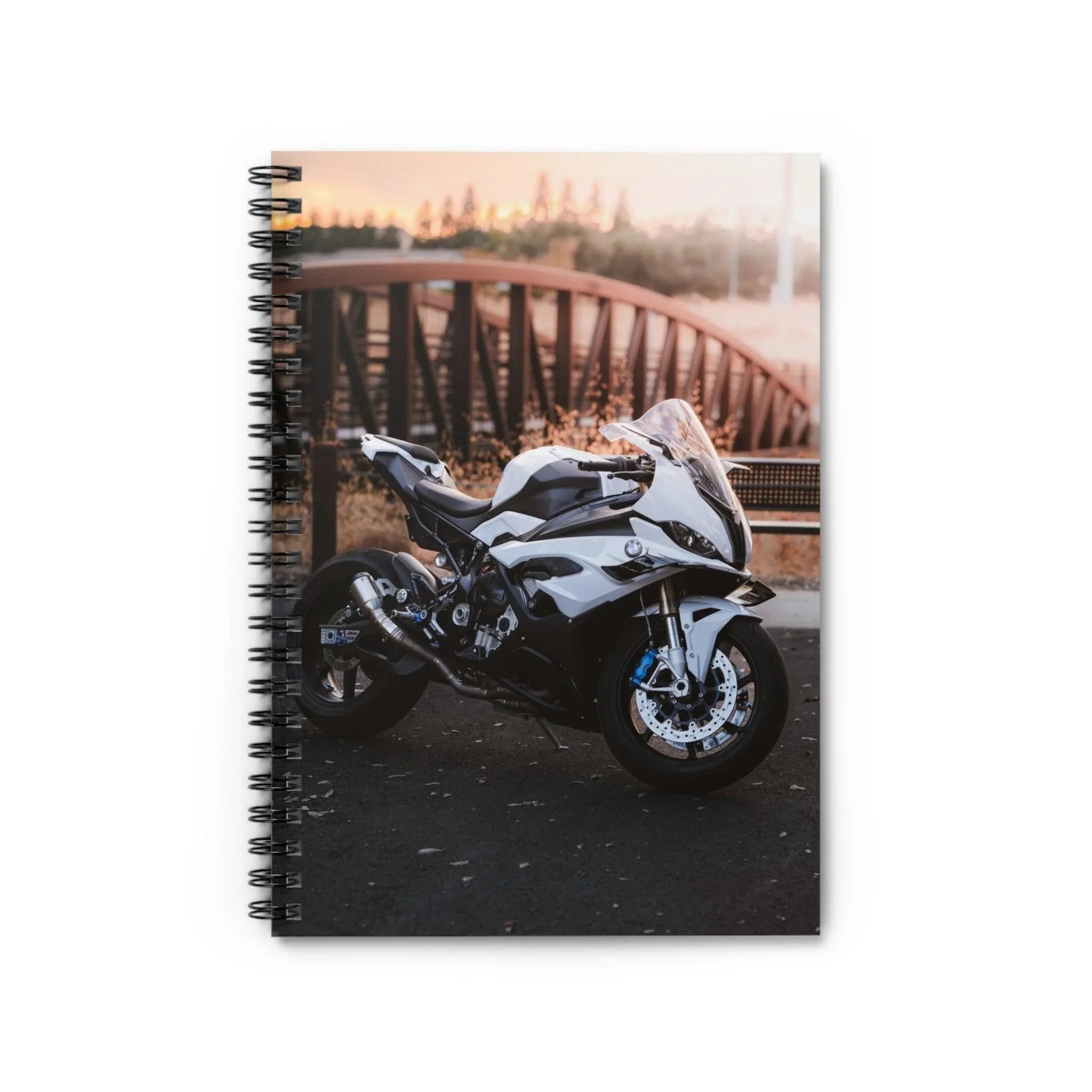 BMW S1000RR Motorcycle Spiral Notebook #107 - Throttle Designs