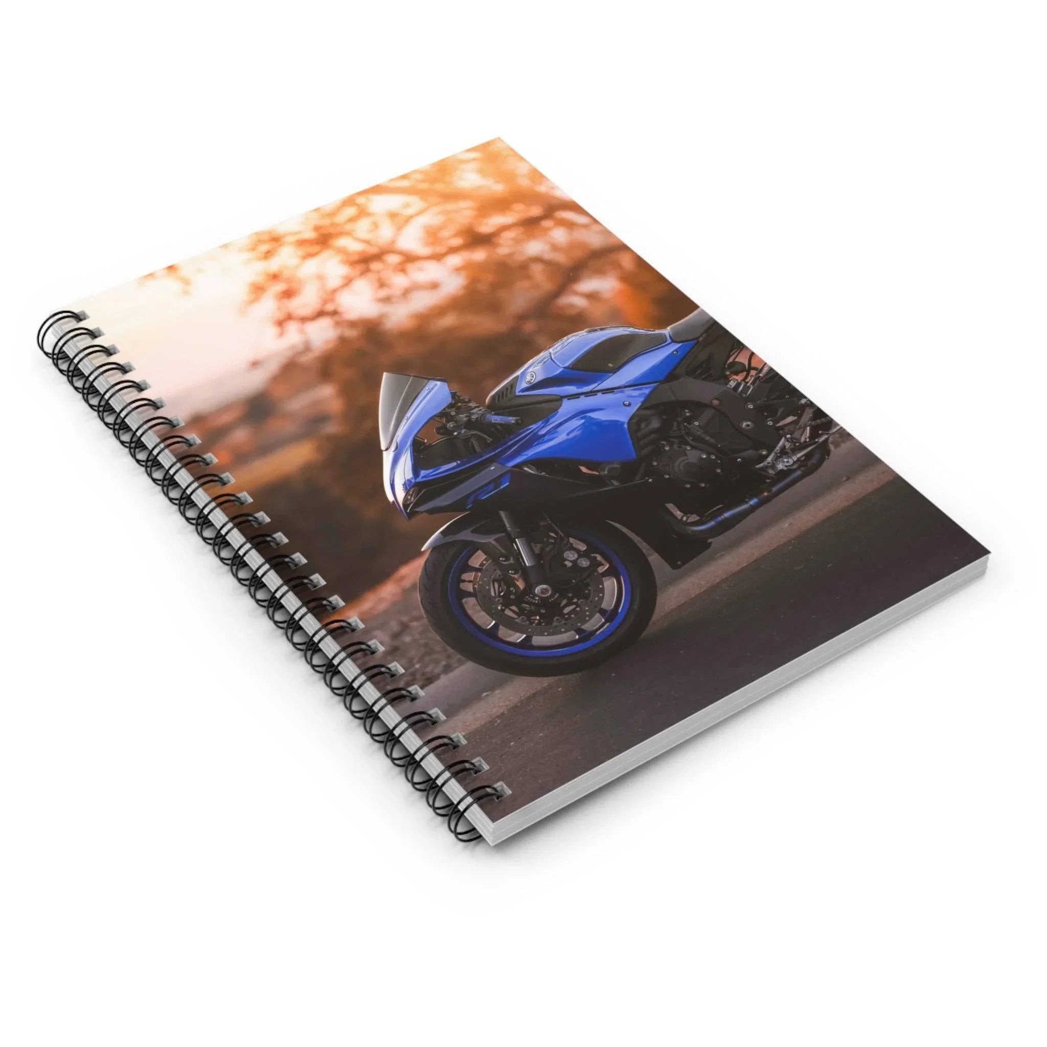 Yamaha R1 Motorcycle Spiral Notebook #031 - Throttle Designs