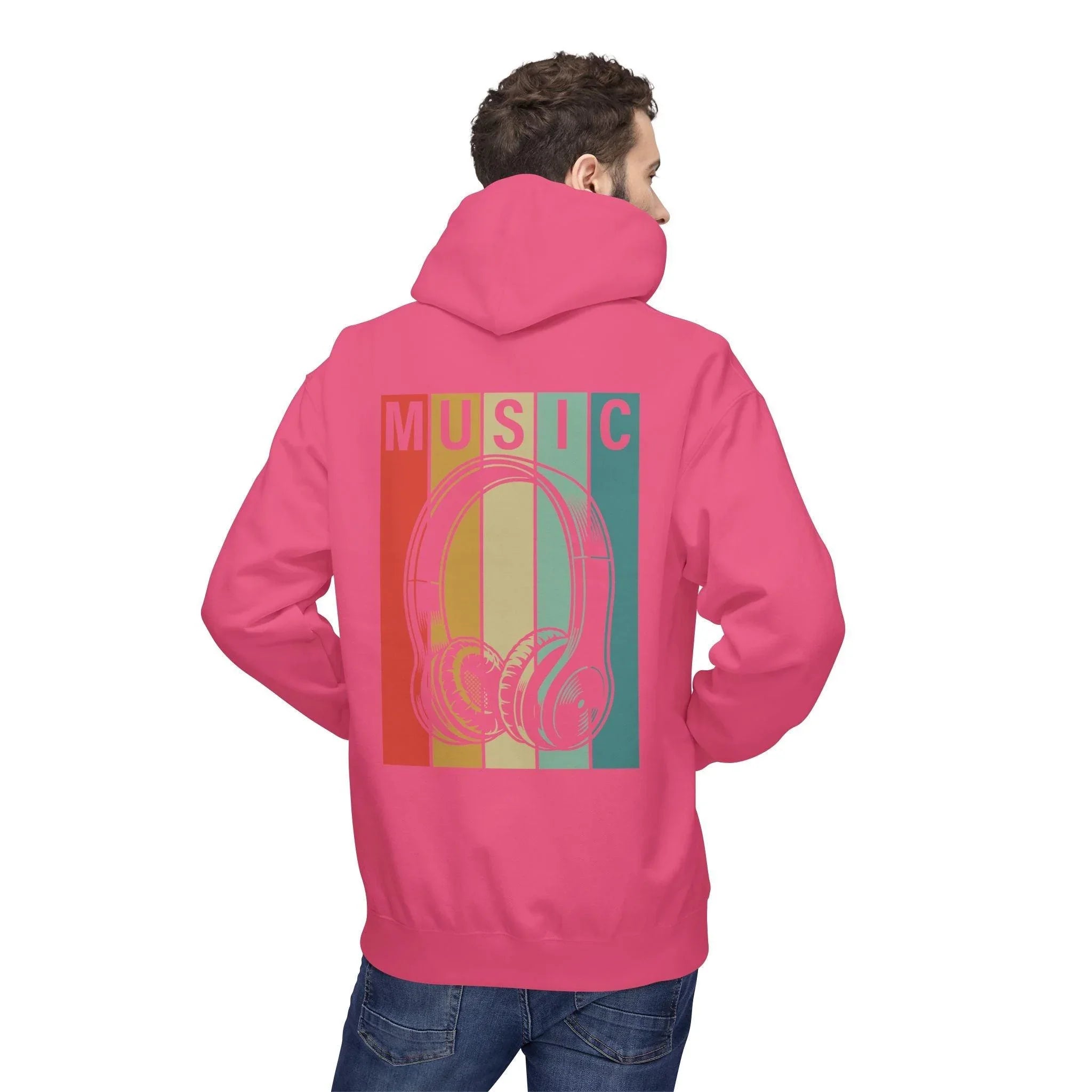 Cozy Music Lover's Fleece Hoodie for Ultimate Comfort and Style
