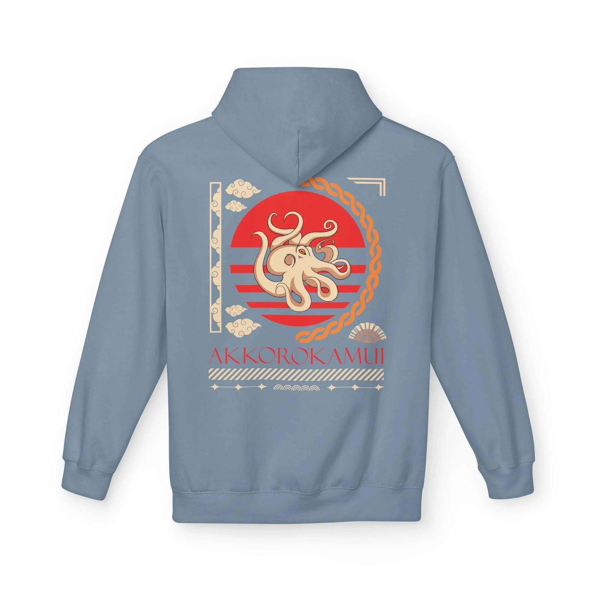 Ultimate Comfort Japanese Streetwear Fleece Hoodie – Akkorokamui Edition