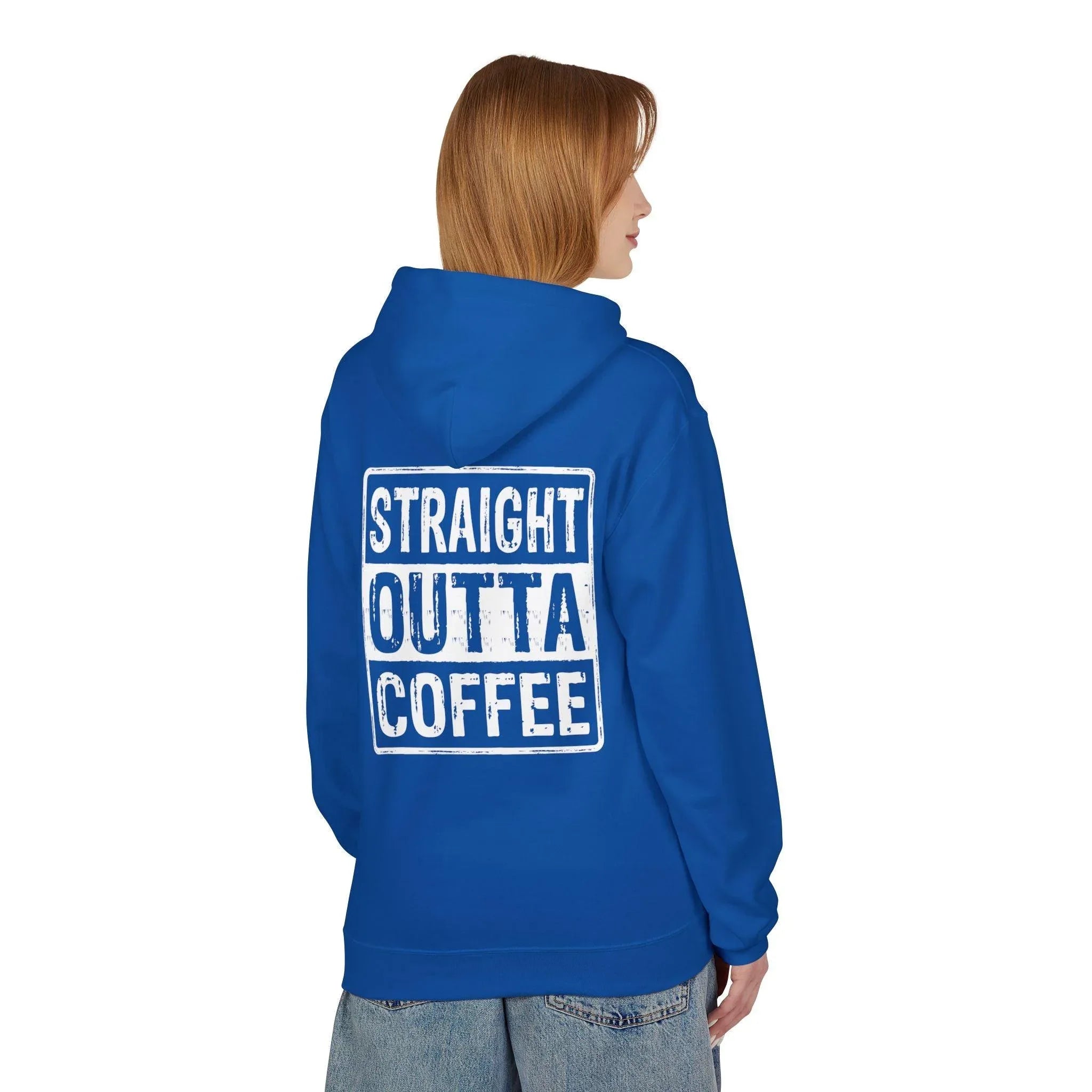 Cozy Up with the Ultimate Coffee Lover's Fleece Hoodie