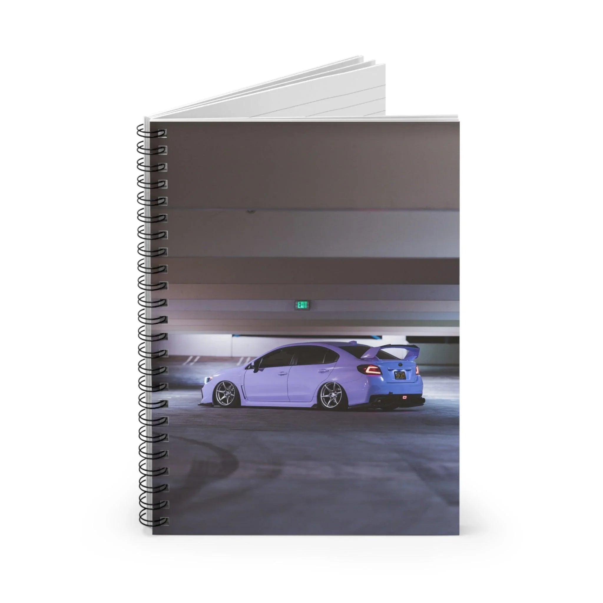 Subaru WRX Automotive Spiral Notebook #017 - Throttle Designs