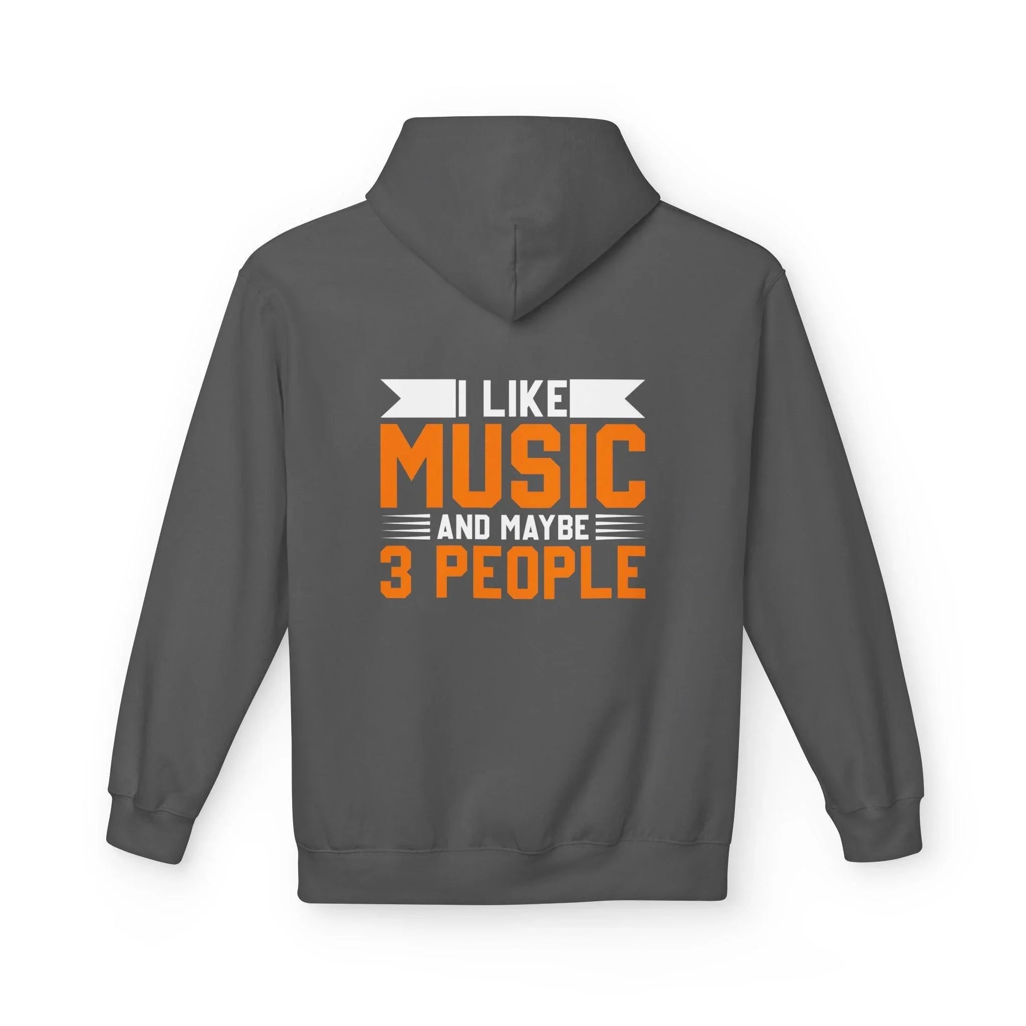 Cozy Up with the "I Love Music & My 3 People" Fleece Hoodie