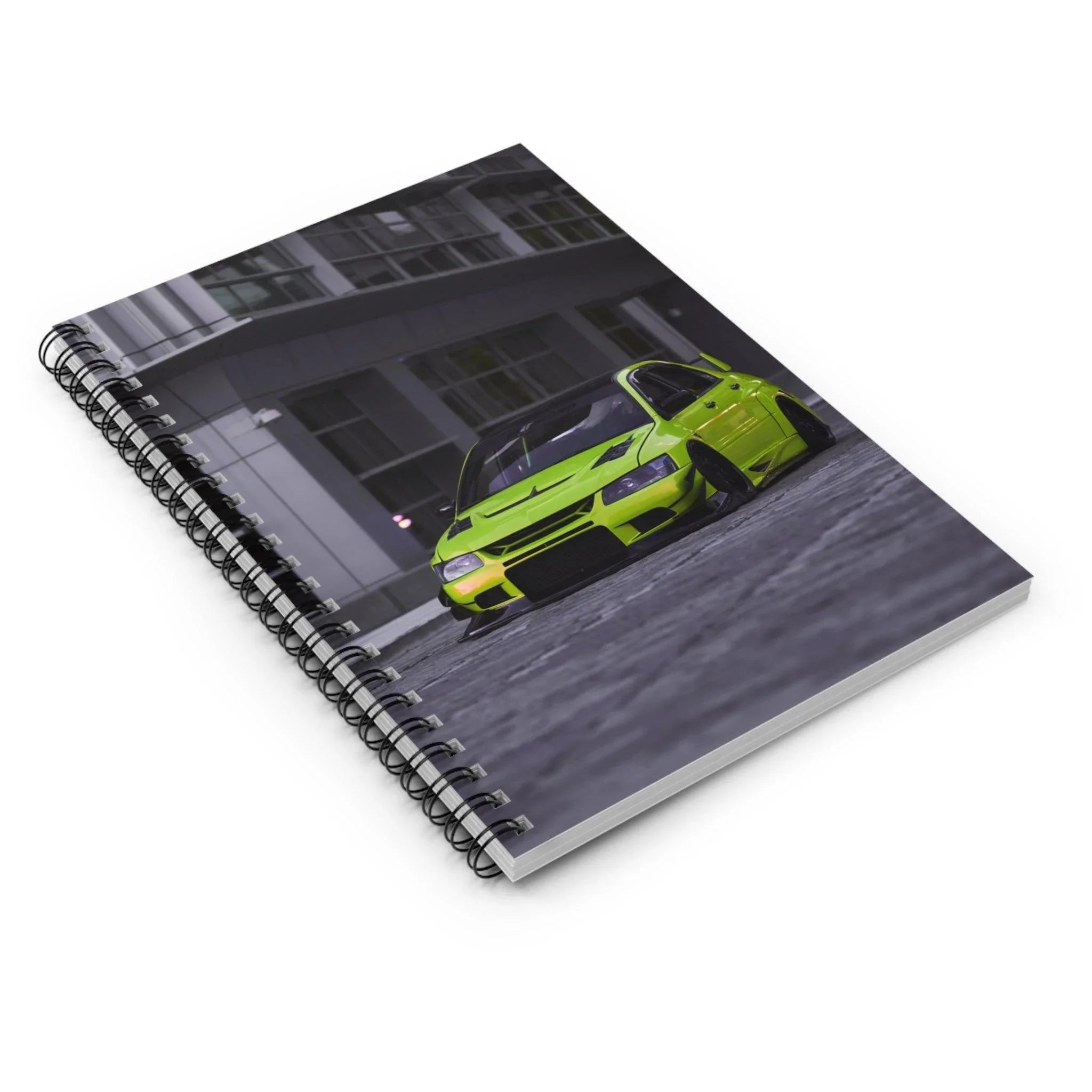 Mitsubishi Evo 9 Automotive Spiral Notebook #003 - Throttle Designs