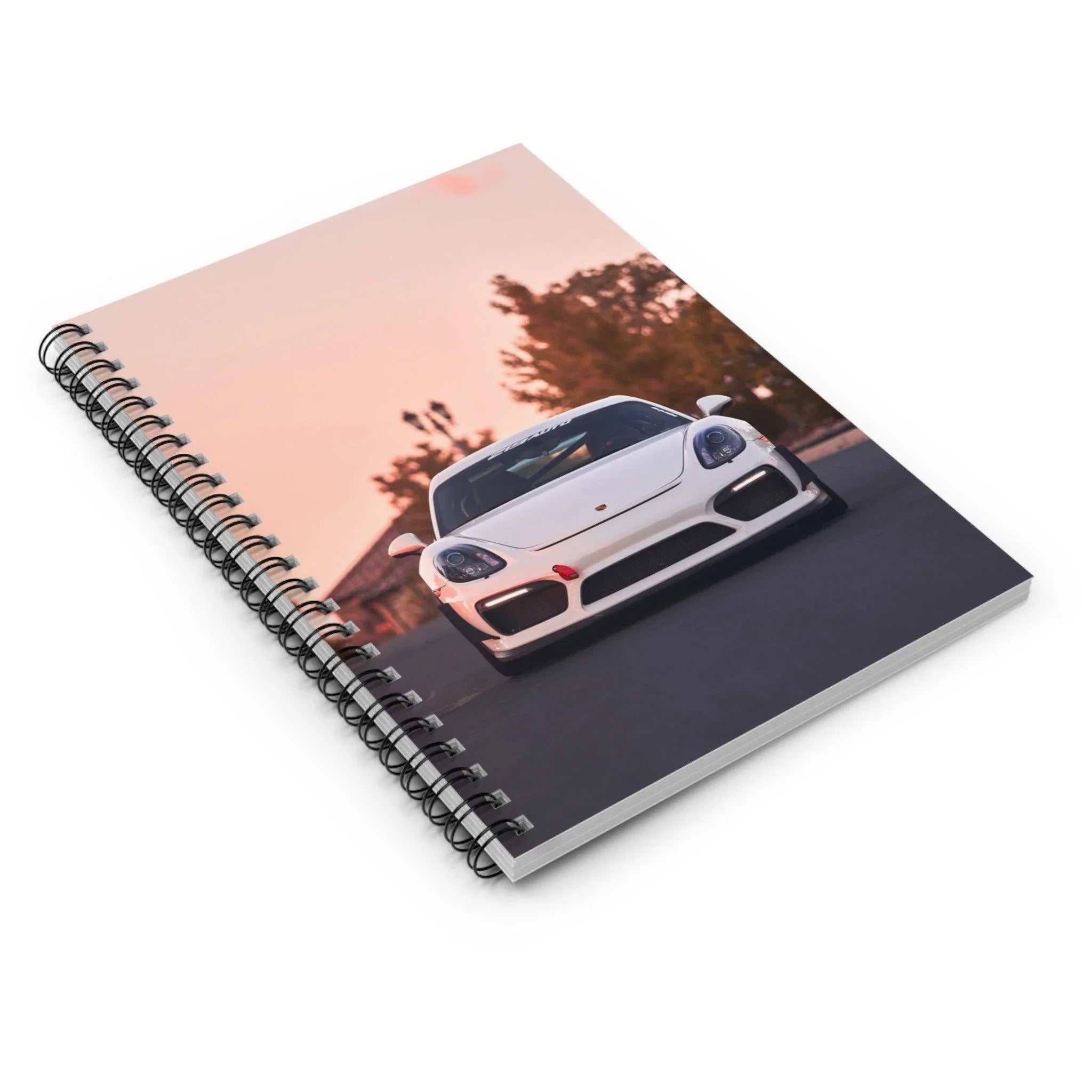 Porsche GT4 Automotive Spiral Notebook #002 - Throttle Designs