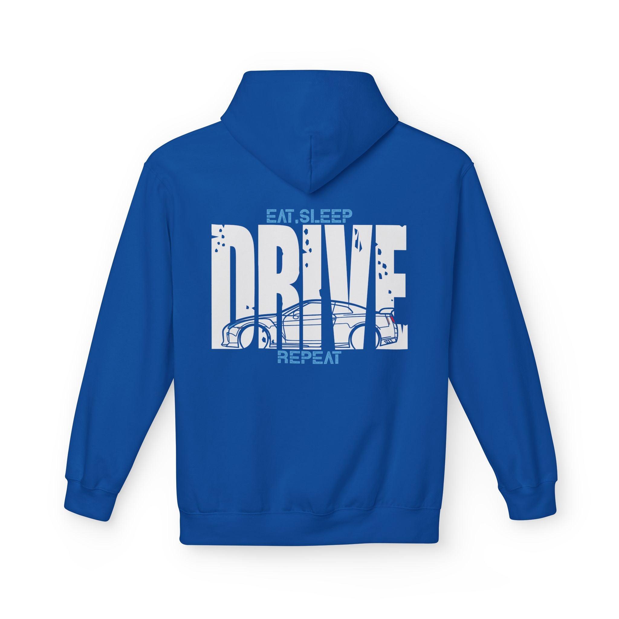 Nissan R35 GT-R DRIVE Fleece Hoodie - Premium Comfort & Style