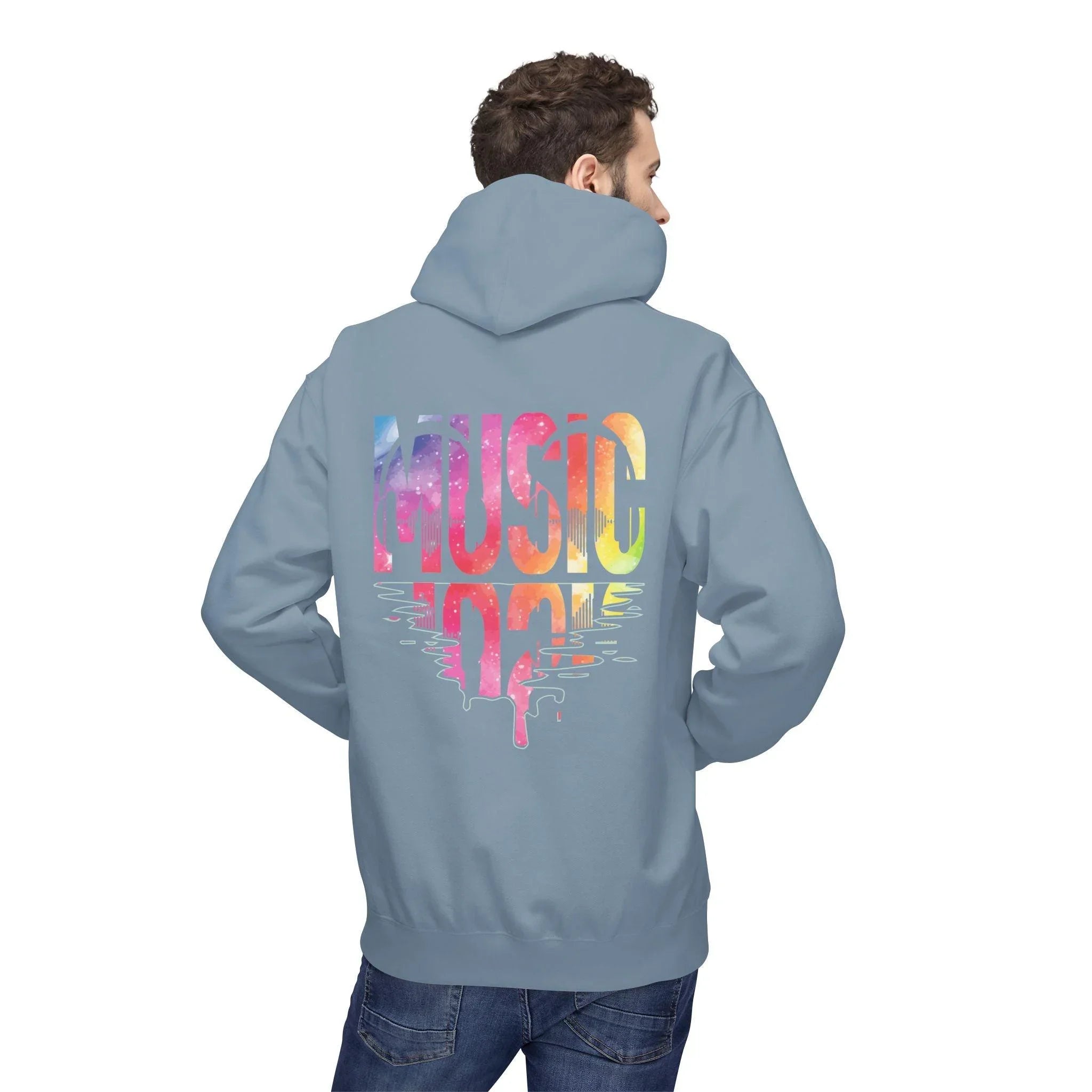 Ultimate Comfort Music Hoodie with Built-in Headphones