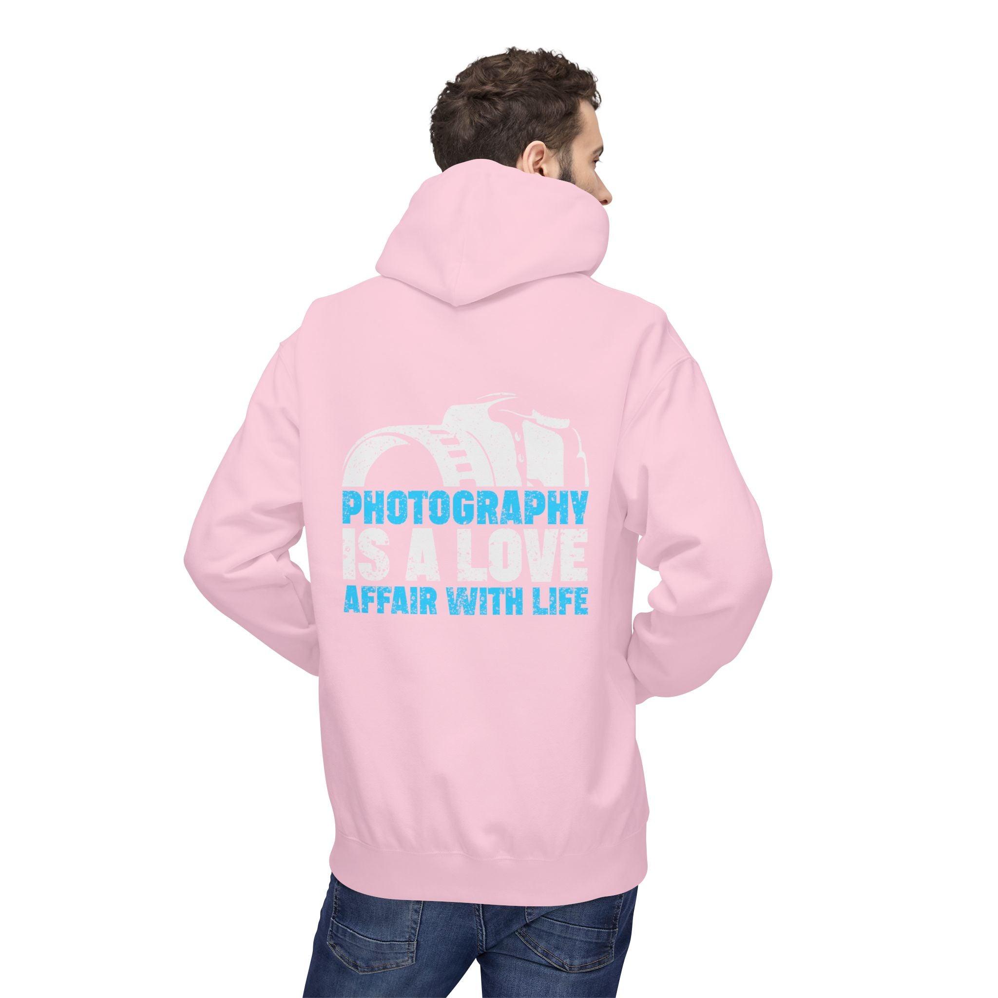 Cozy Fleece Hoodie for Photography Lovers: Embrace Life's Moments in Style