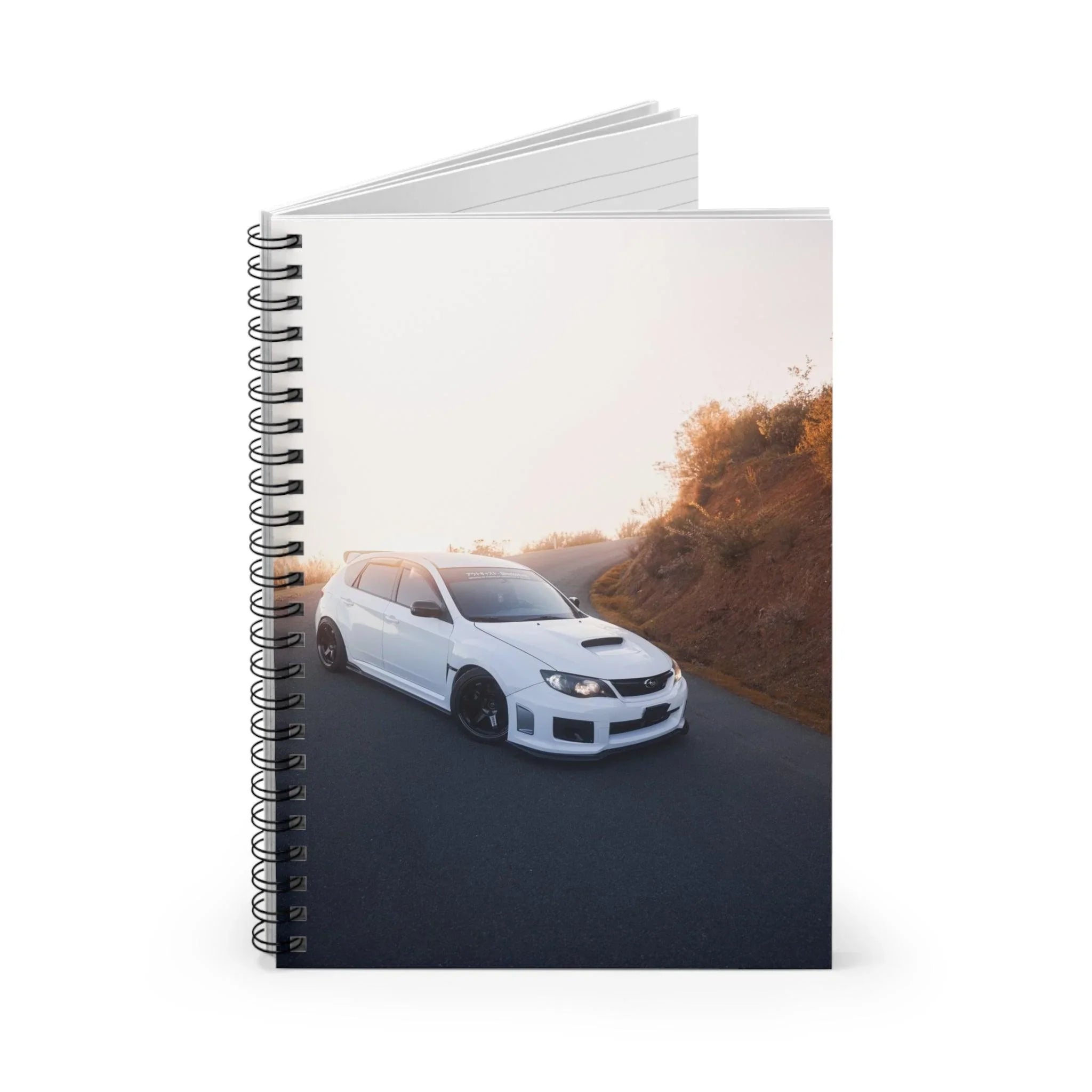 Subaru WRX STI Automotive Spiral Notebook #021 - Throttle Designs