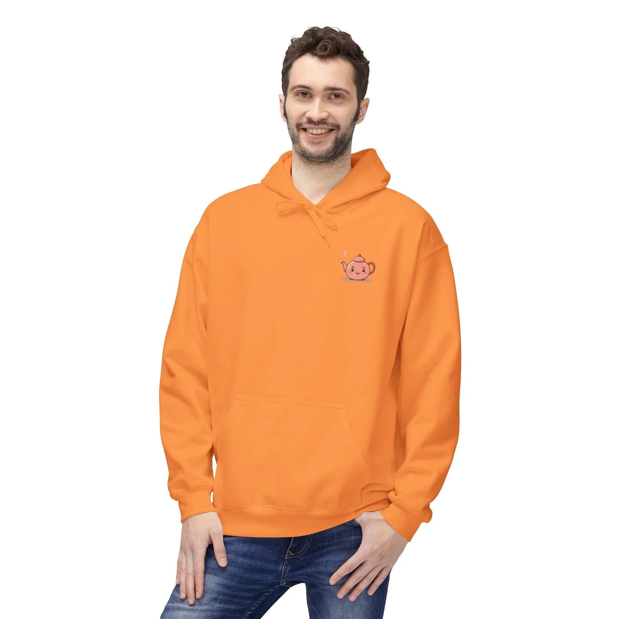 Charming Tea Cup Fleece Hoodie for Ultimate Comfort and Style