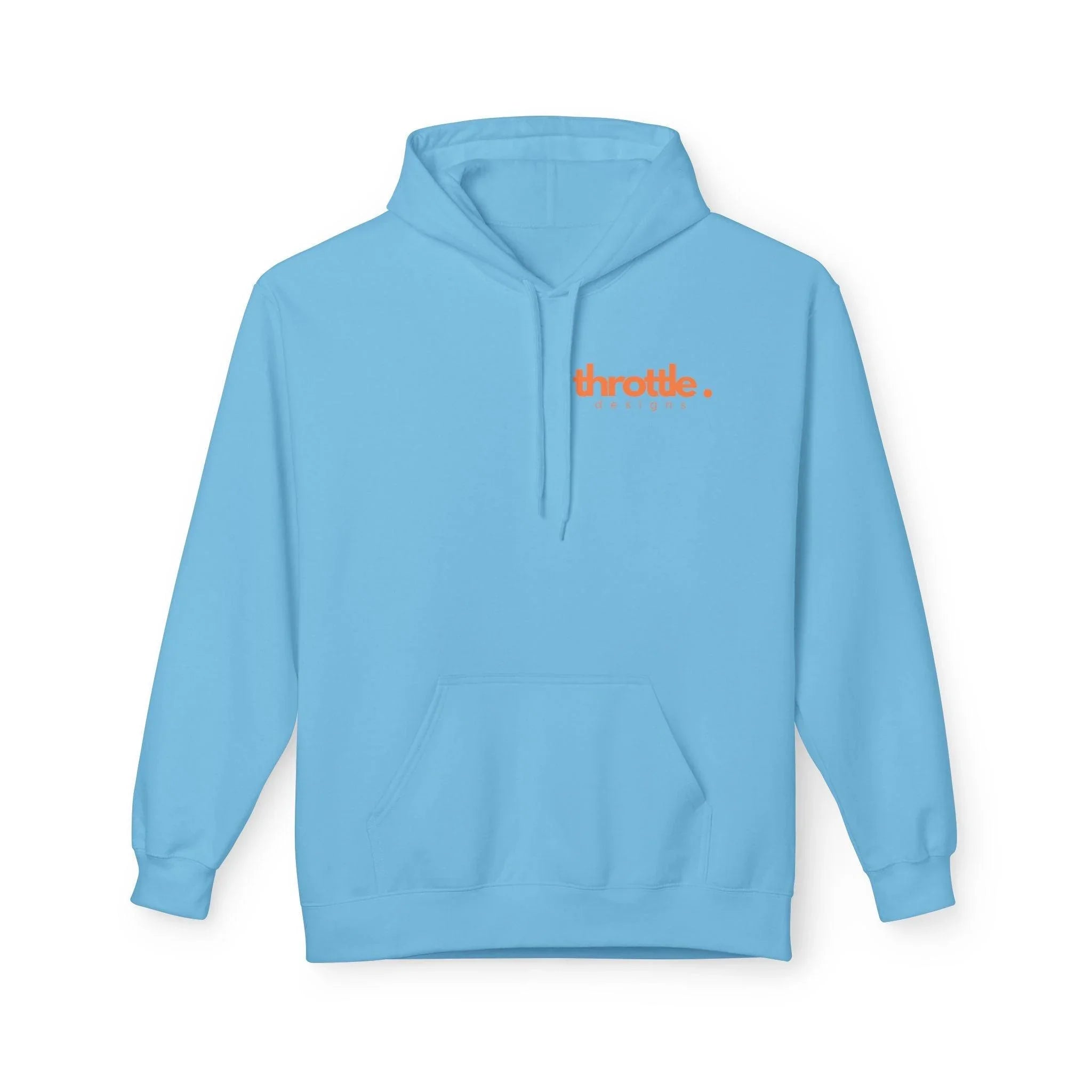 Cozy Cat Lover's Retro Sunset Fleece Hoodie