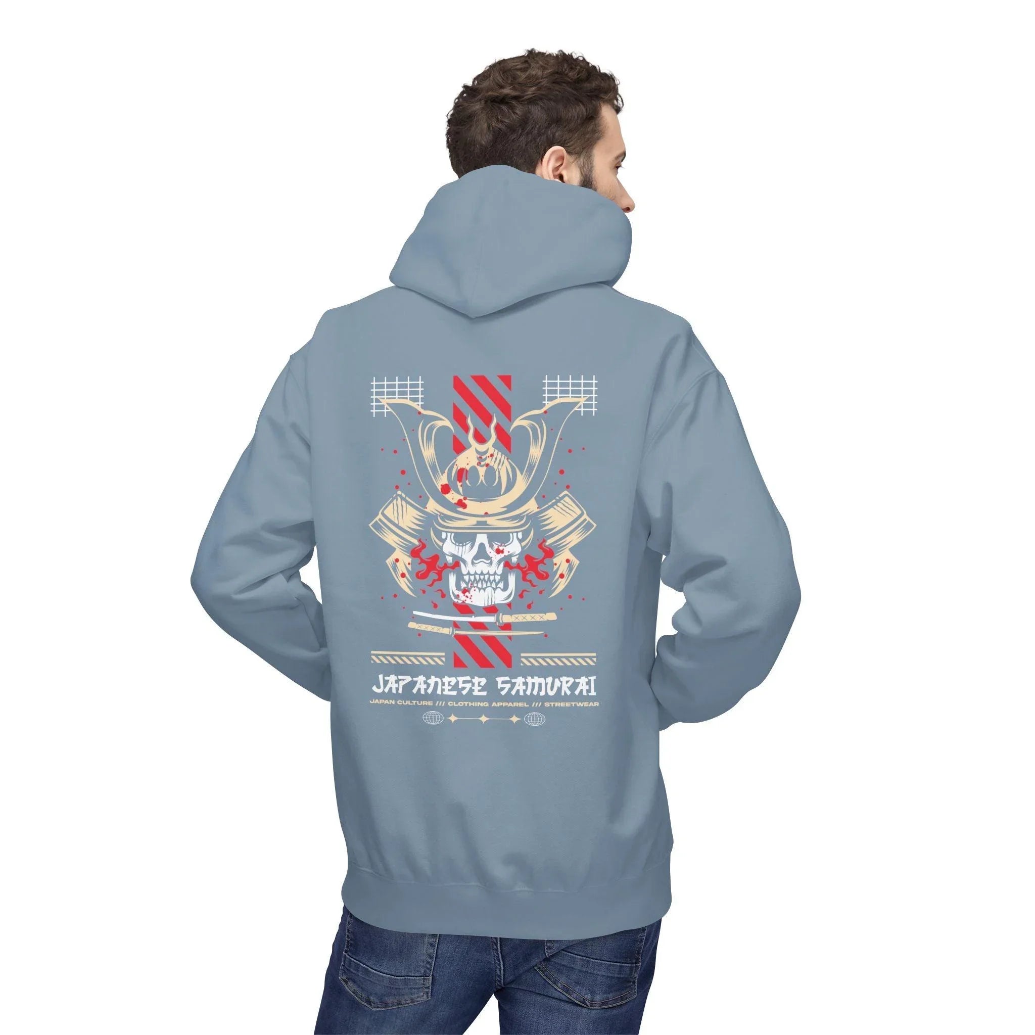Ultimate Samurai Streetwear Fleece Hoodie for Comfort and Style