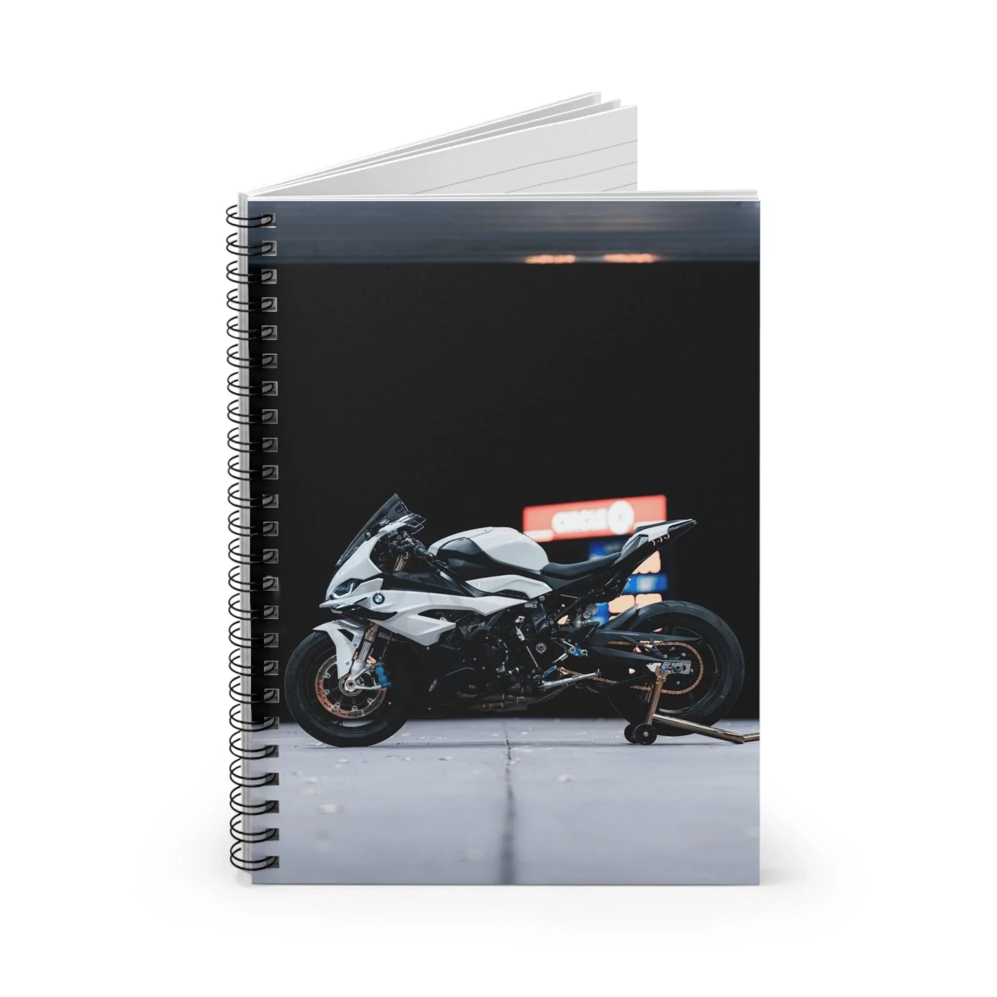 BMW S1000RR Motorcycle Spiral Notebook #104 - Throttle Designs