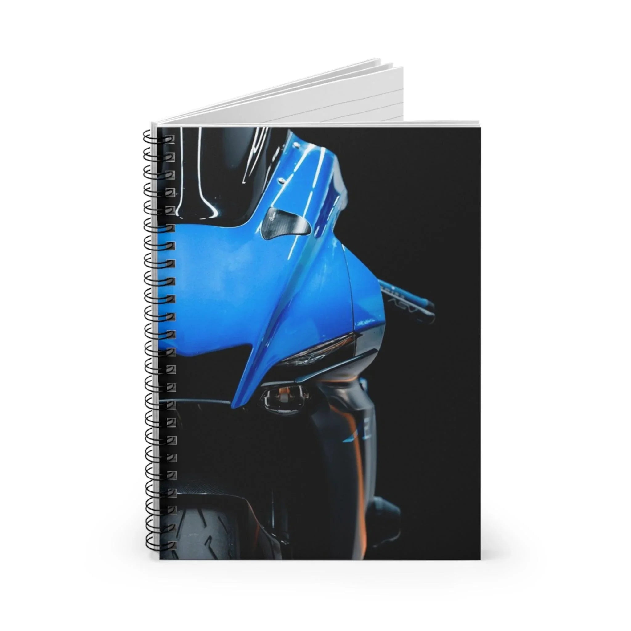 Yamaha R1 Motorcycle Spiral Notebook #021 - Throttle Designs