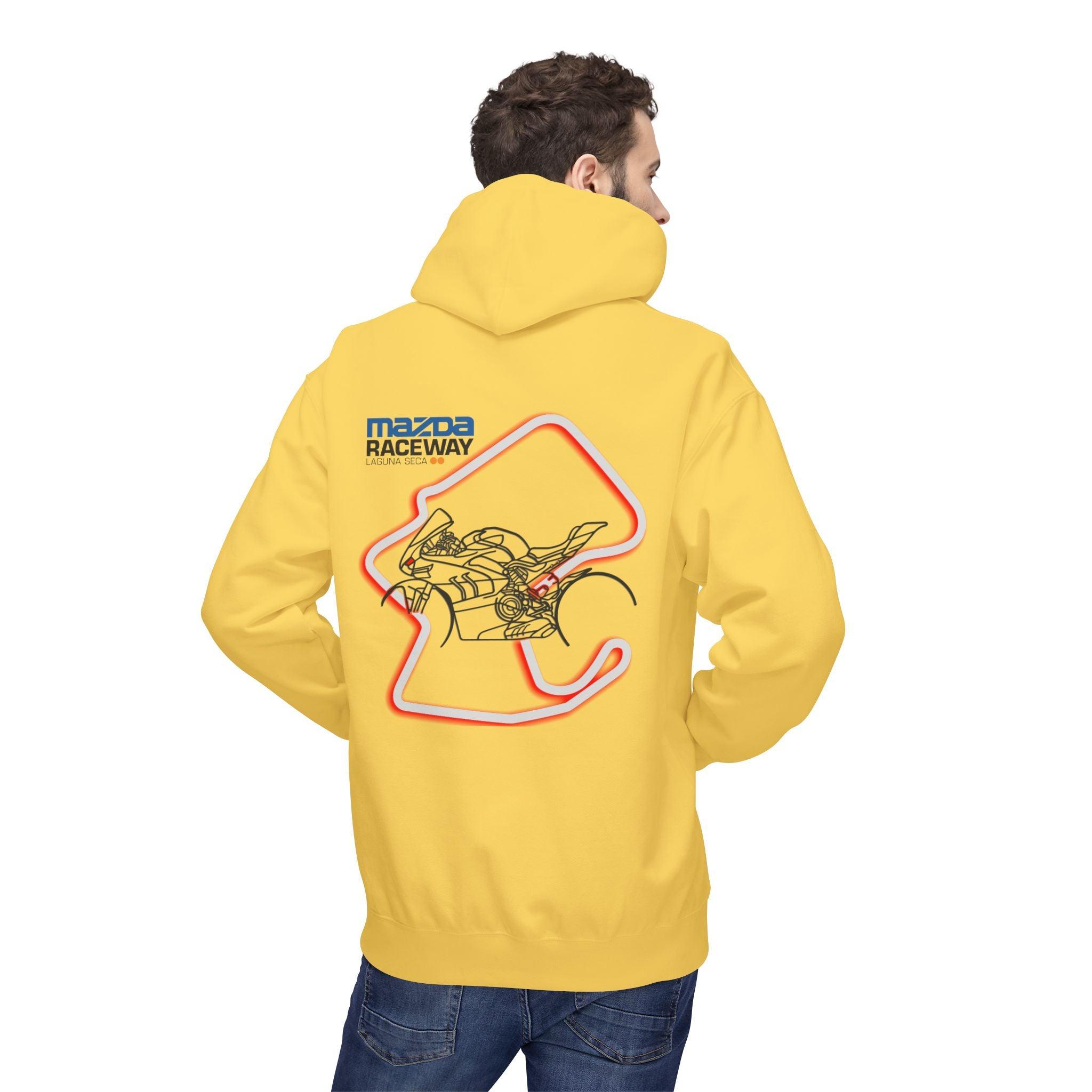 Ducati Panigale V4 SP Laguna Seca Hoodie - Red Edition for Comfort & Style