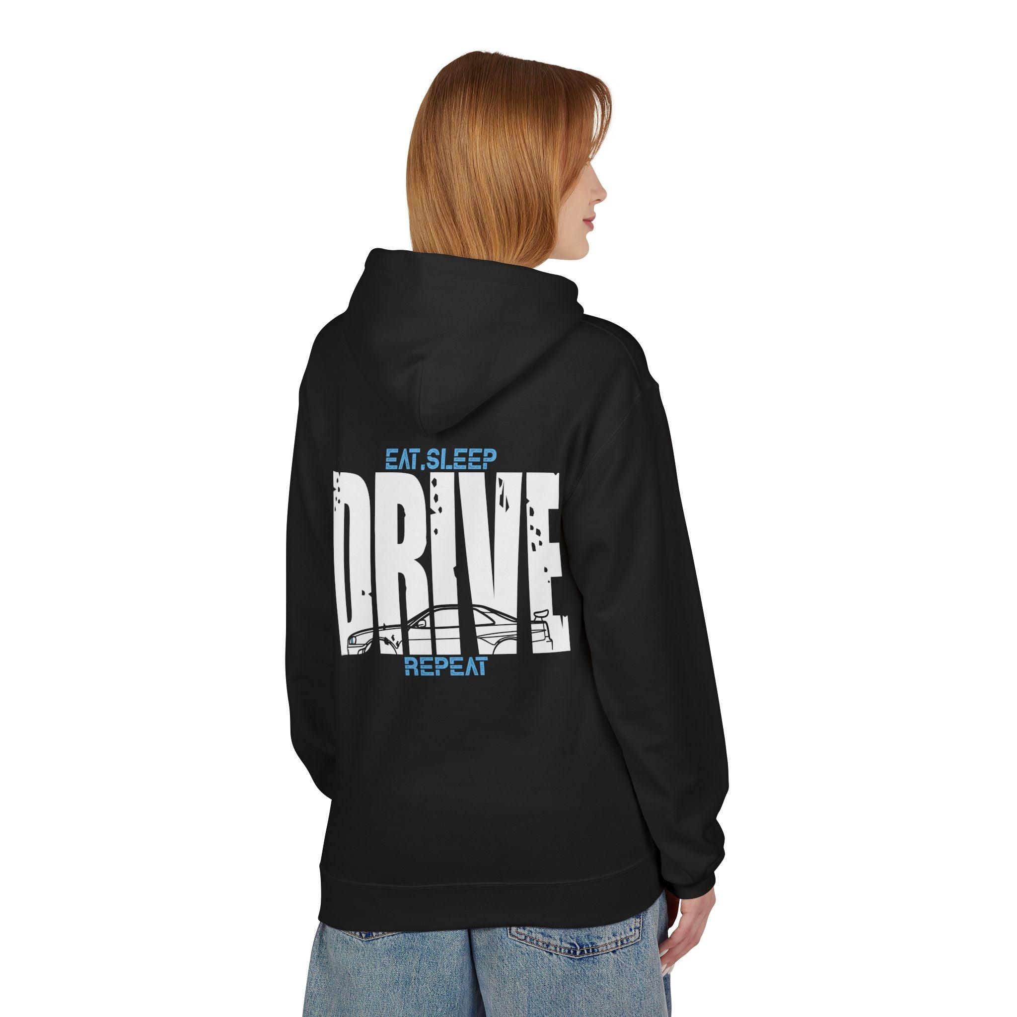 Nissan R34 GTR DRIVE Hoodie - Stylish Fleece for Car Enthusiasts