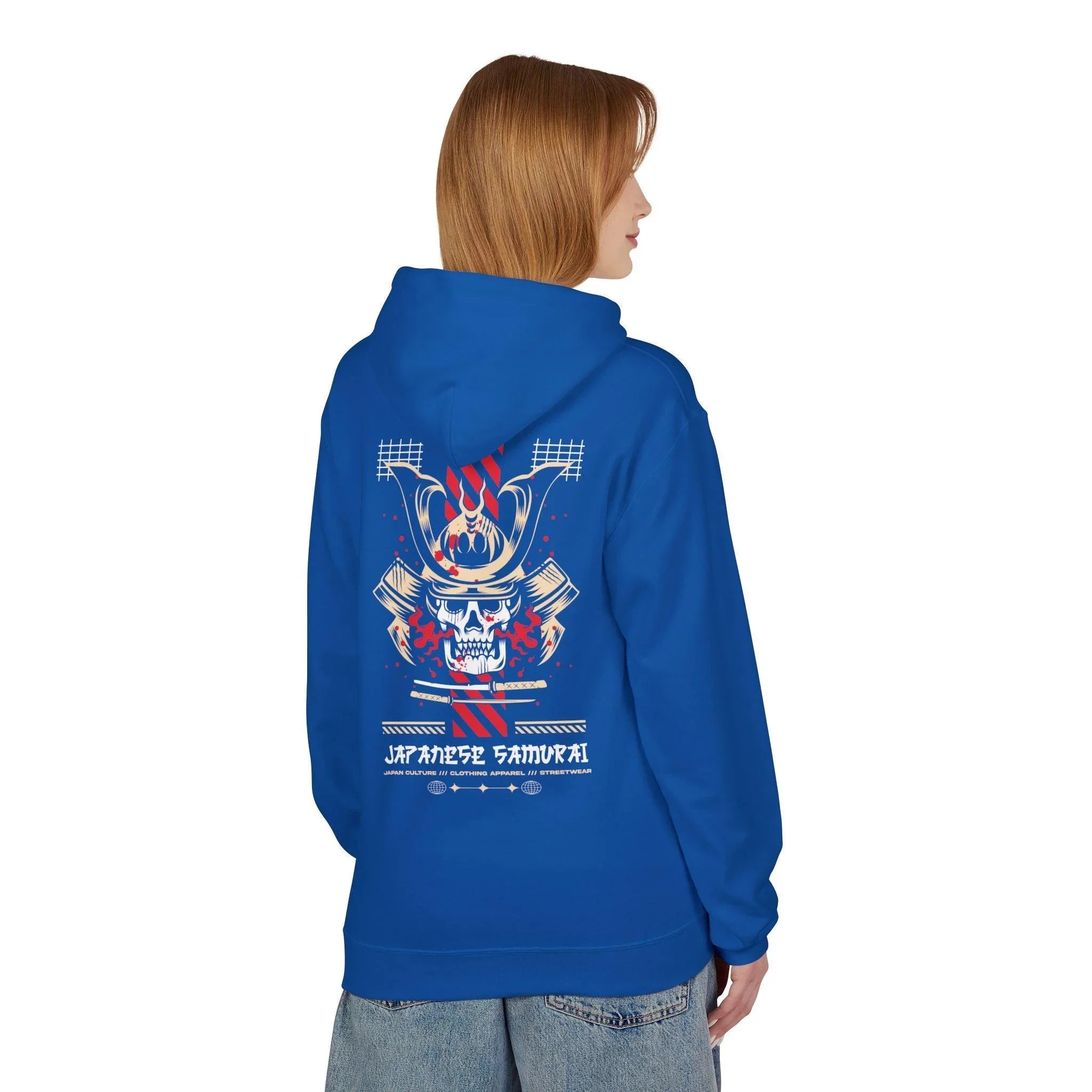 Ultimate Samurai Streetwear Fleece Hoodie for Comfort and Style
