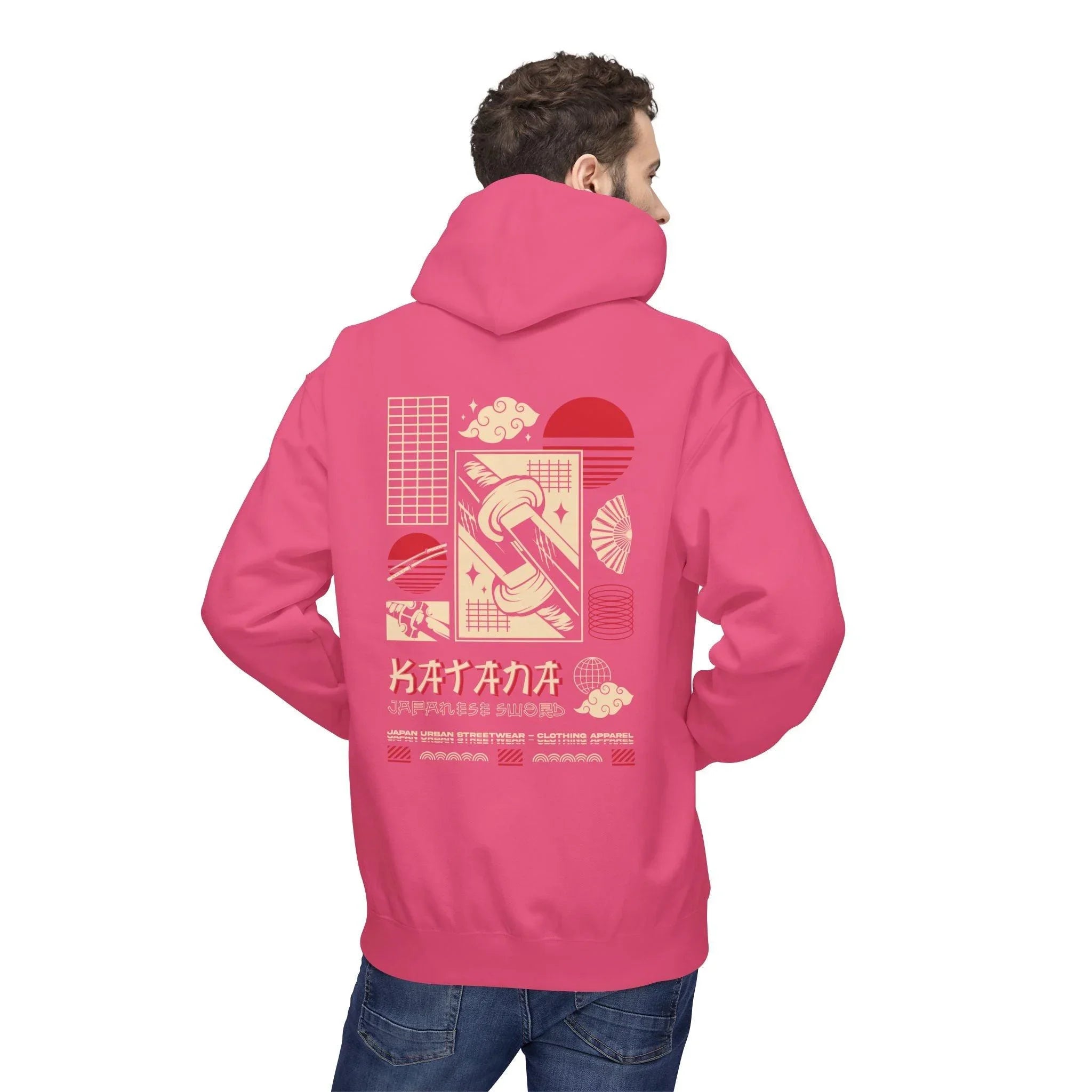 Ultimate "Katana" Japanese Fleece Hoodie for Stylish Streetwear Enthusiasts