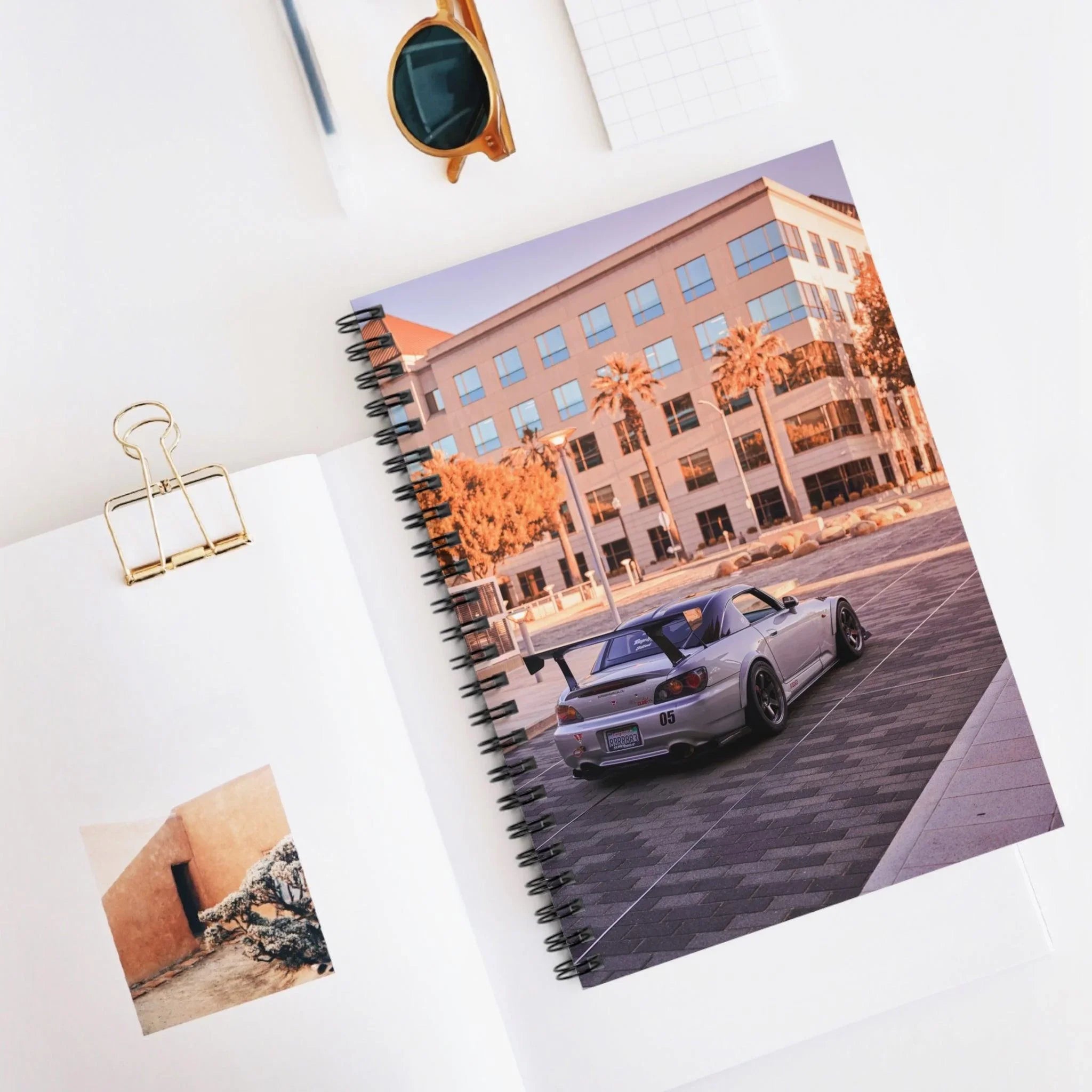 Honda S2000 Automotive Spiral Notebook #003 - Throttle Designs