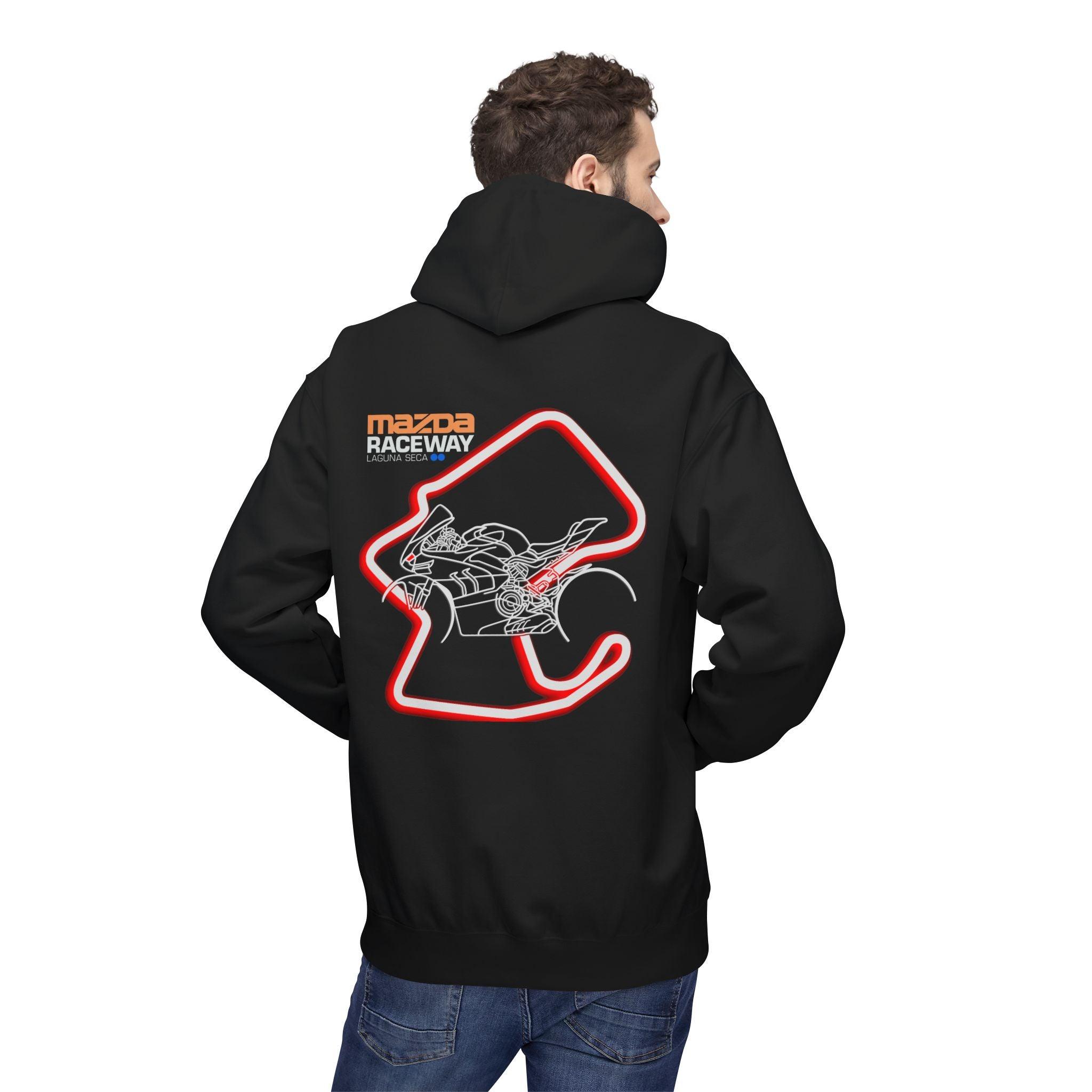 Ducati Panigale V4 SP Laguna Seca Hoodie - Red Edition for Comfort & Style