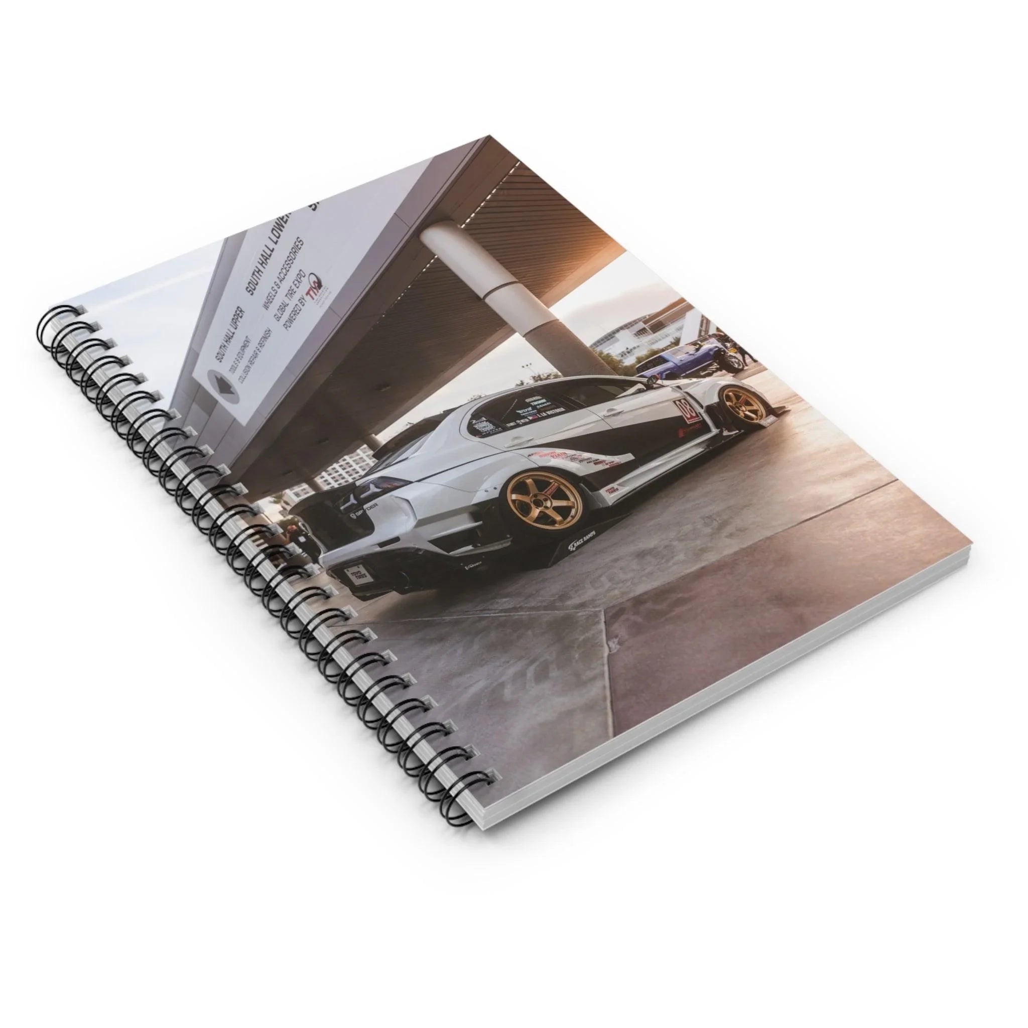 Mitsubishi Evo 10 Automotive Spiral Notebook #007 - Throttle Designs