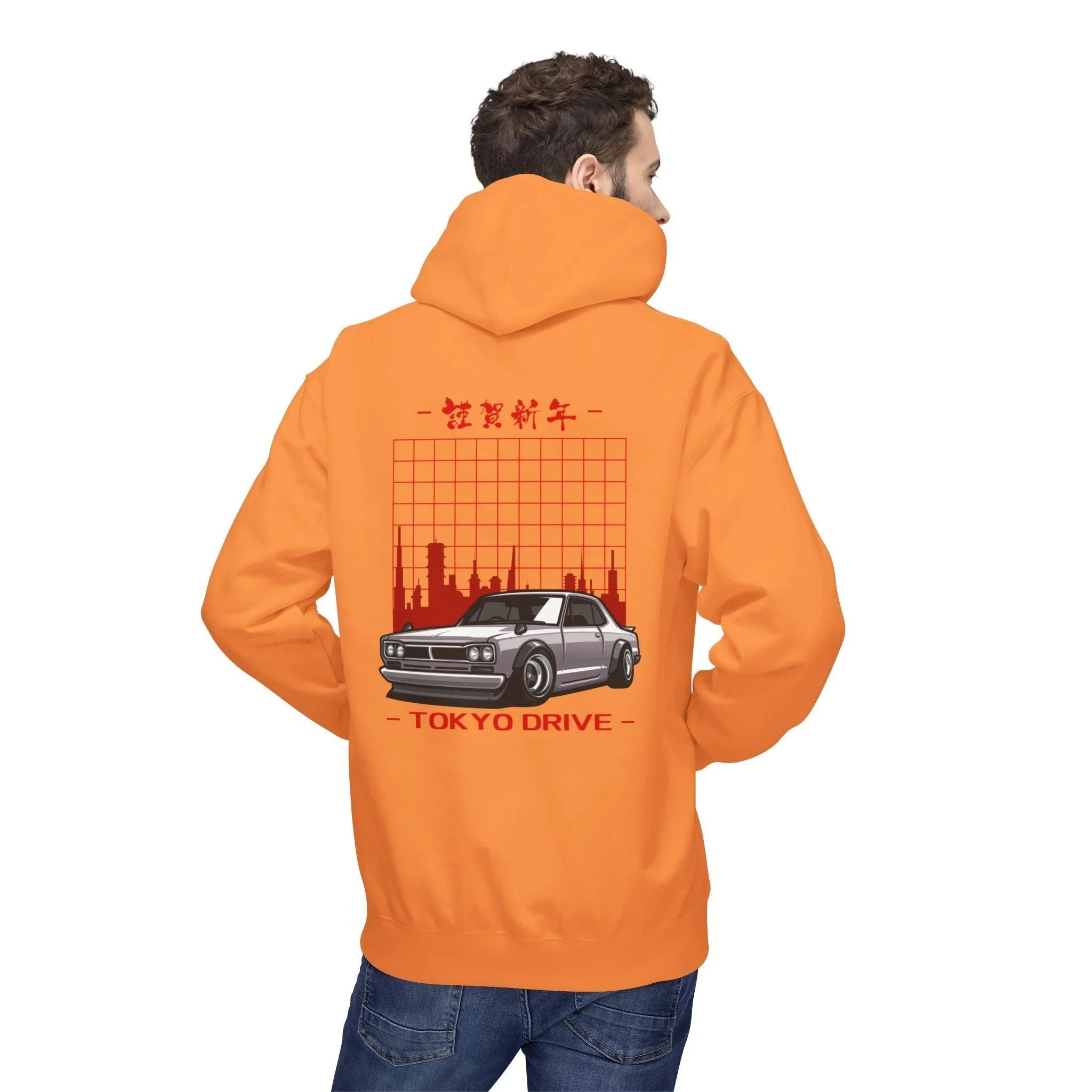 Tokyo Drive Luxe Fleece Hoodie for Ultimate Comfort and Style