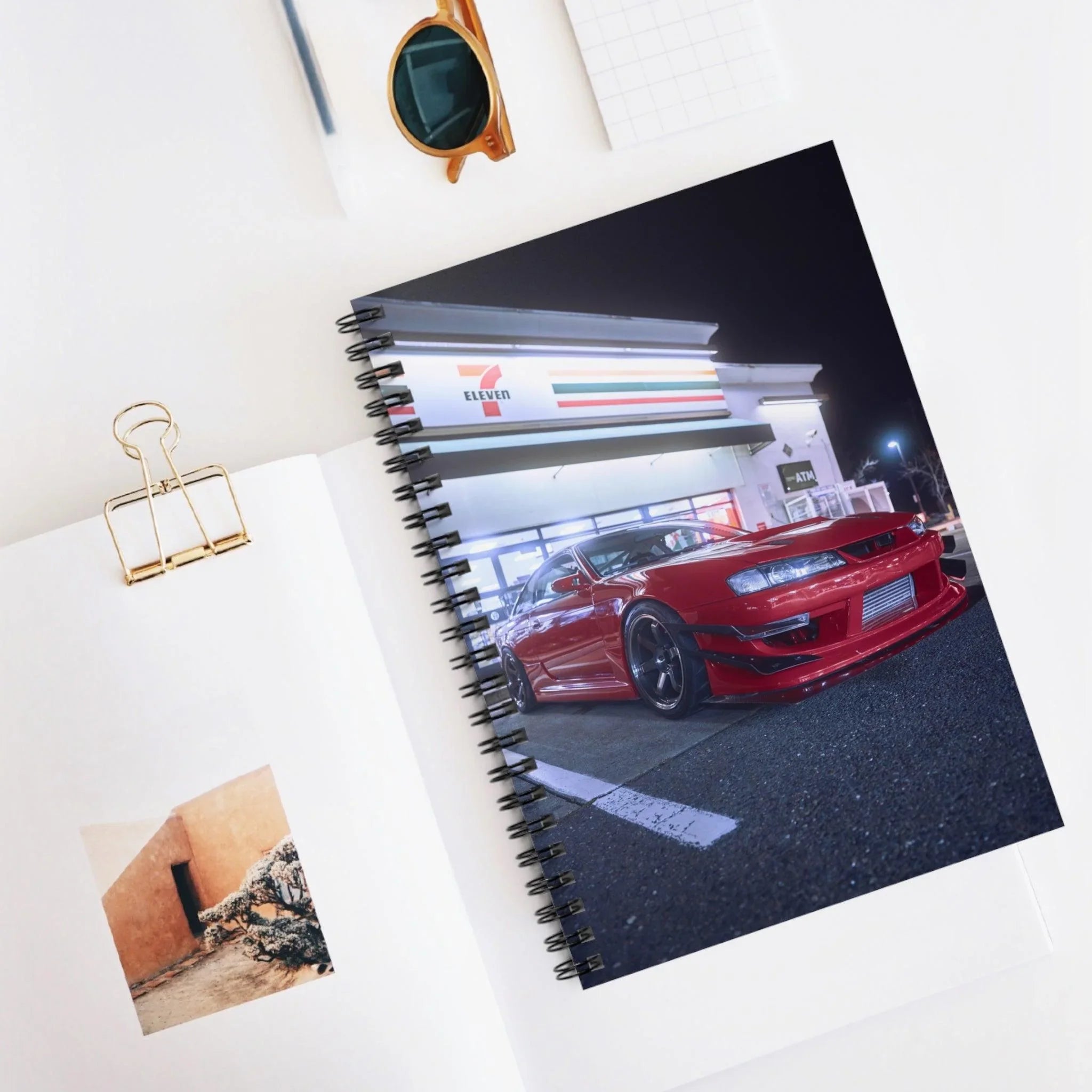 Nissan 240sx S14 Kouki Automotive Spiral Notebook #011 - Throttle Designs