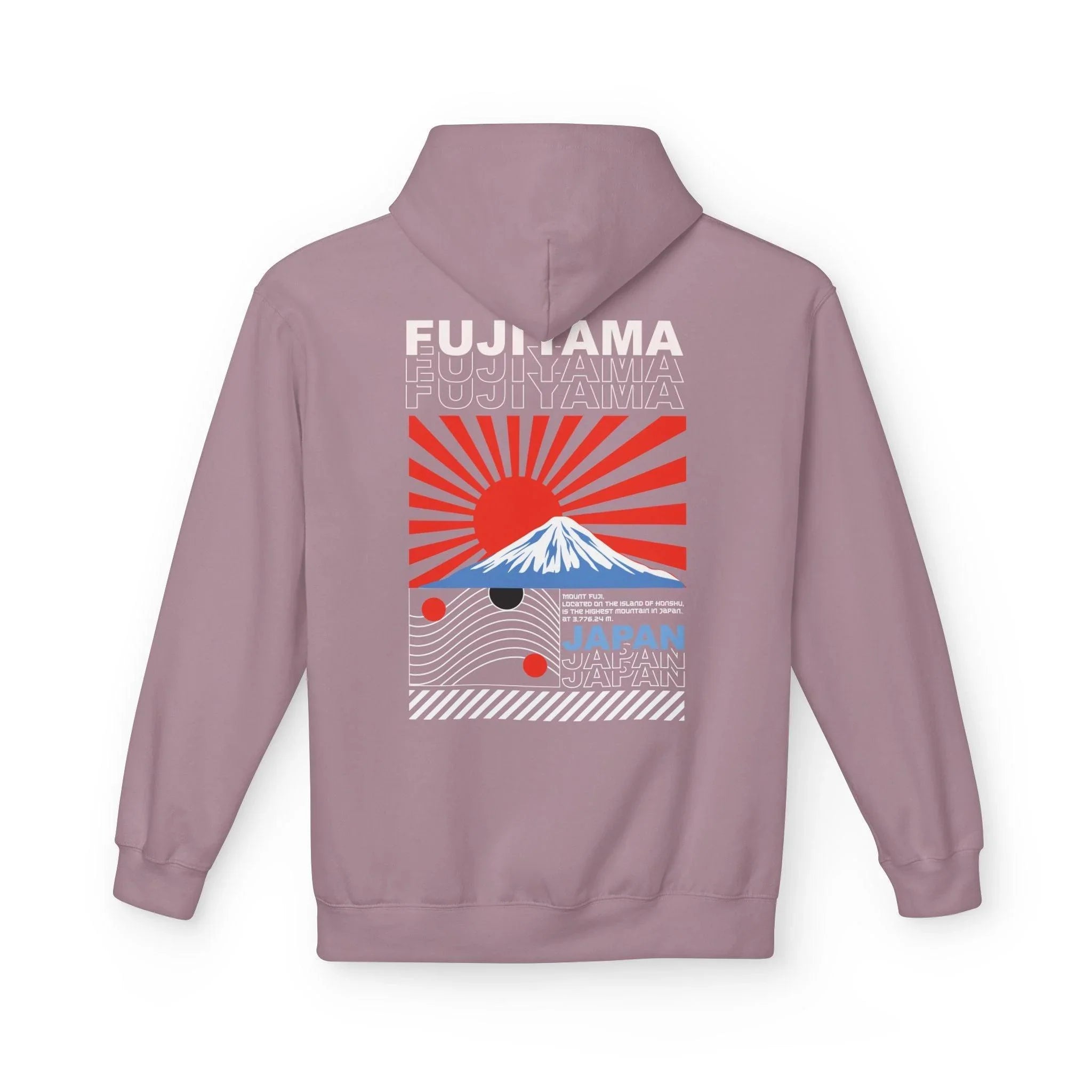 Fujiyama Japan Streetwear Cozy Fleece Hoodie - Ultimate Comfort & Style