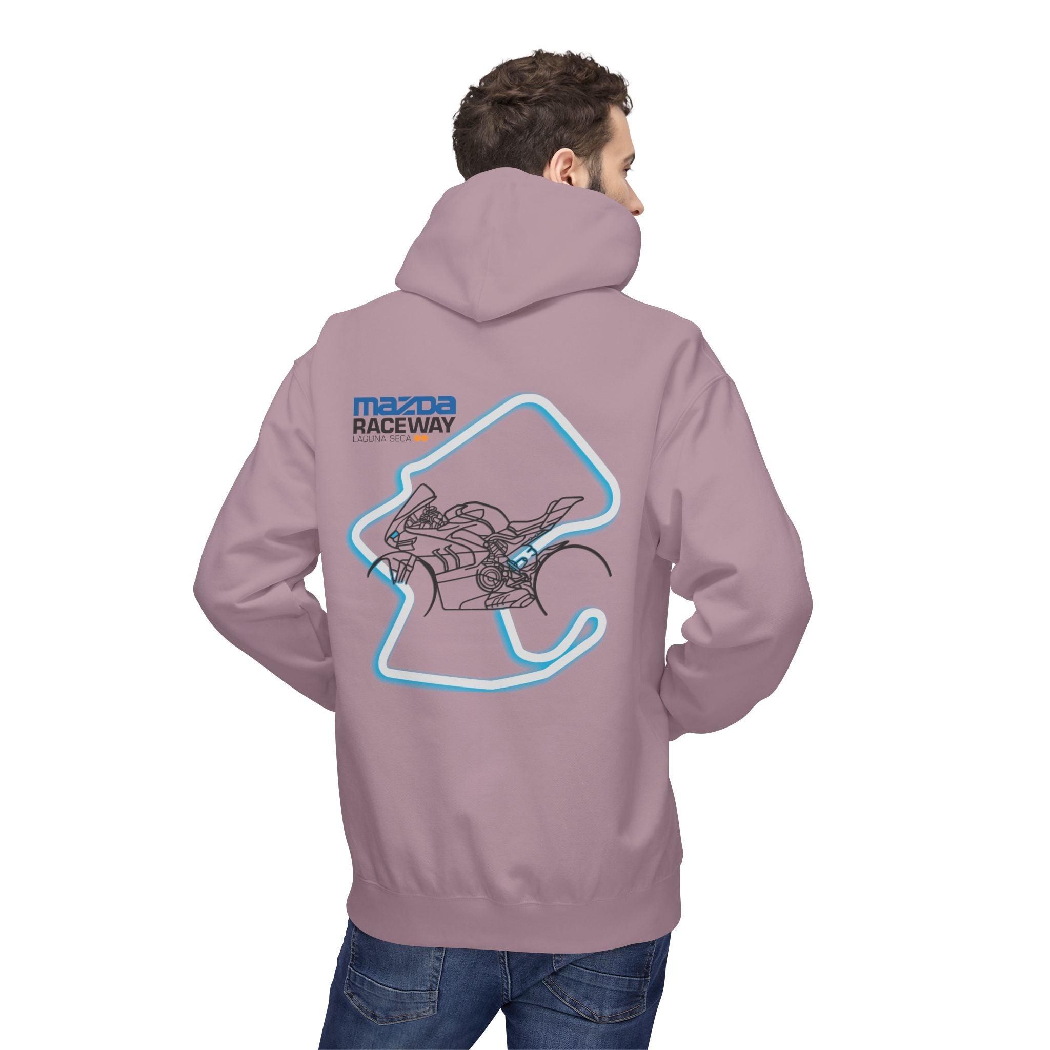 Ducati Panigale V4 SP Laguna Seca Fleece Hoodie - Stylish & Cozy