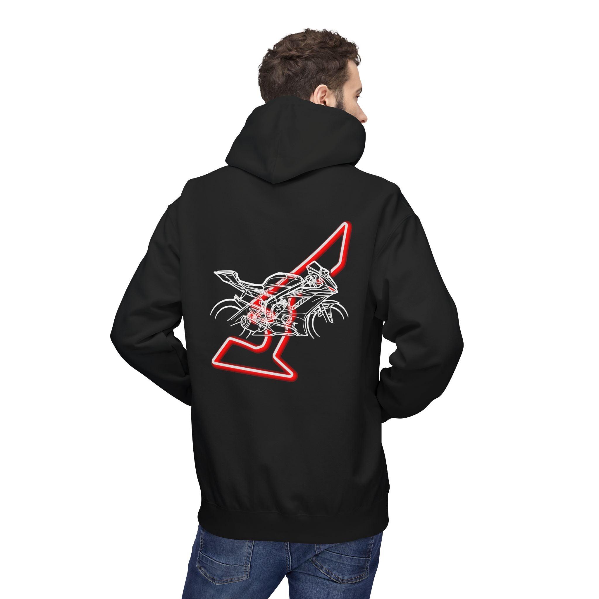 Yamaha R6 Red Eyes Hoodie - Ultimate Comfort for Racing Fans
