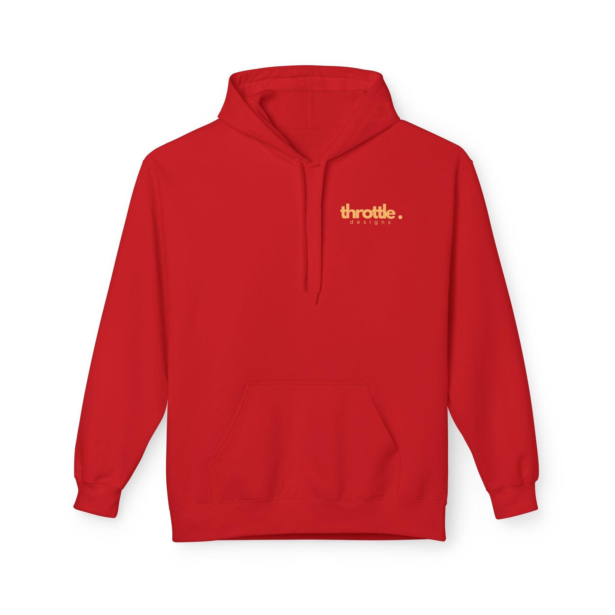 "I Flash People" Photography Enthusiast Fleece Hoodie - Stylish & Cozy Comfort