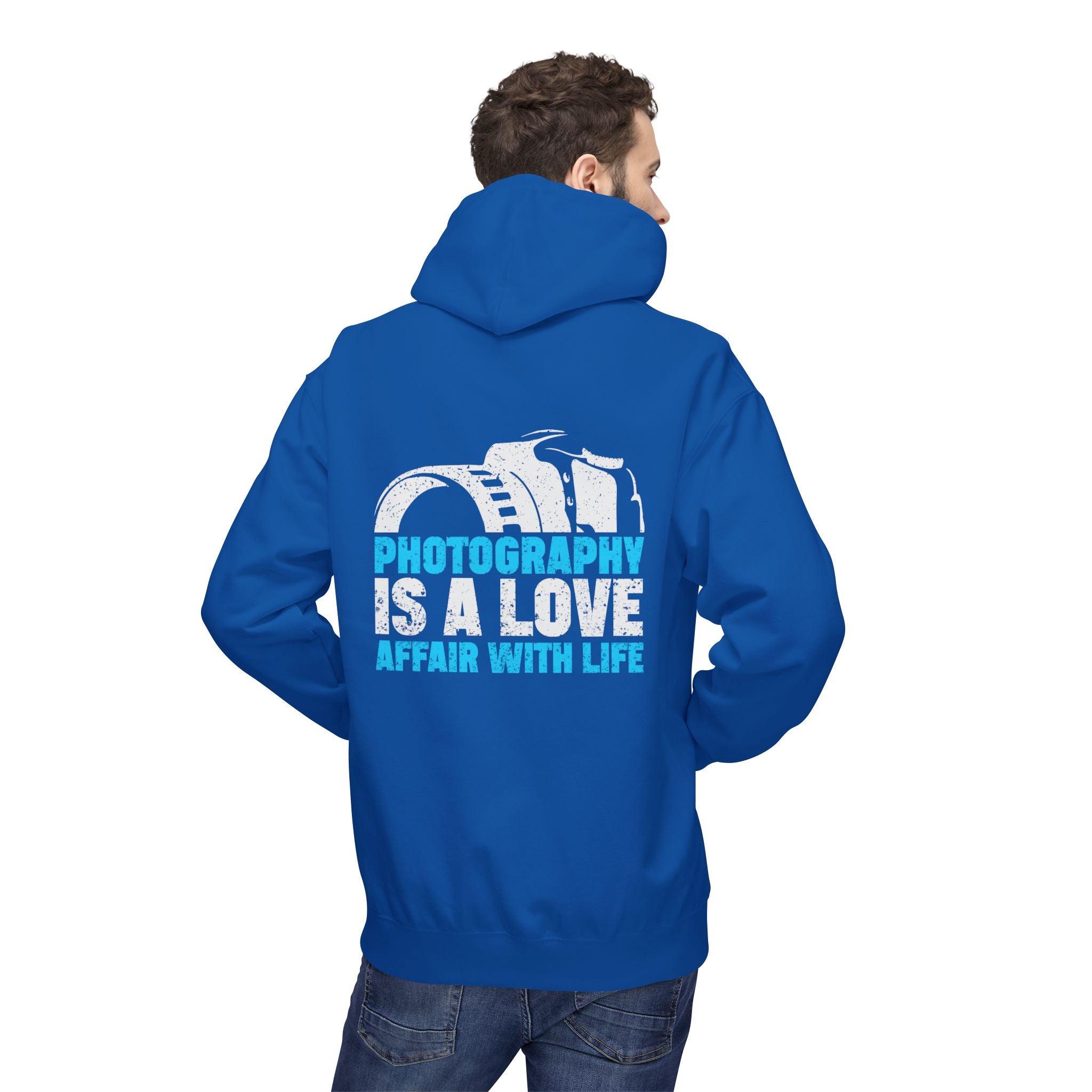 Cozy Fleece Hoodie for Photography Lovers: Embrace Life's Moments in Style