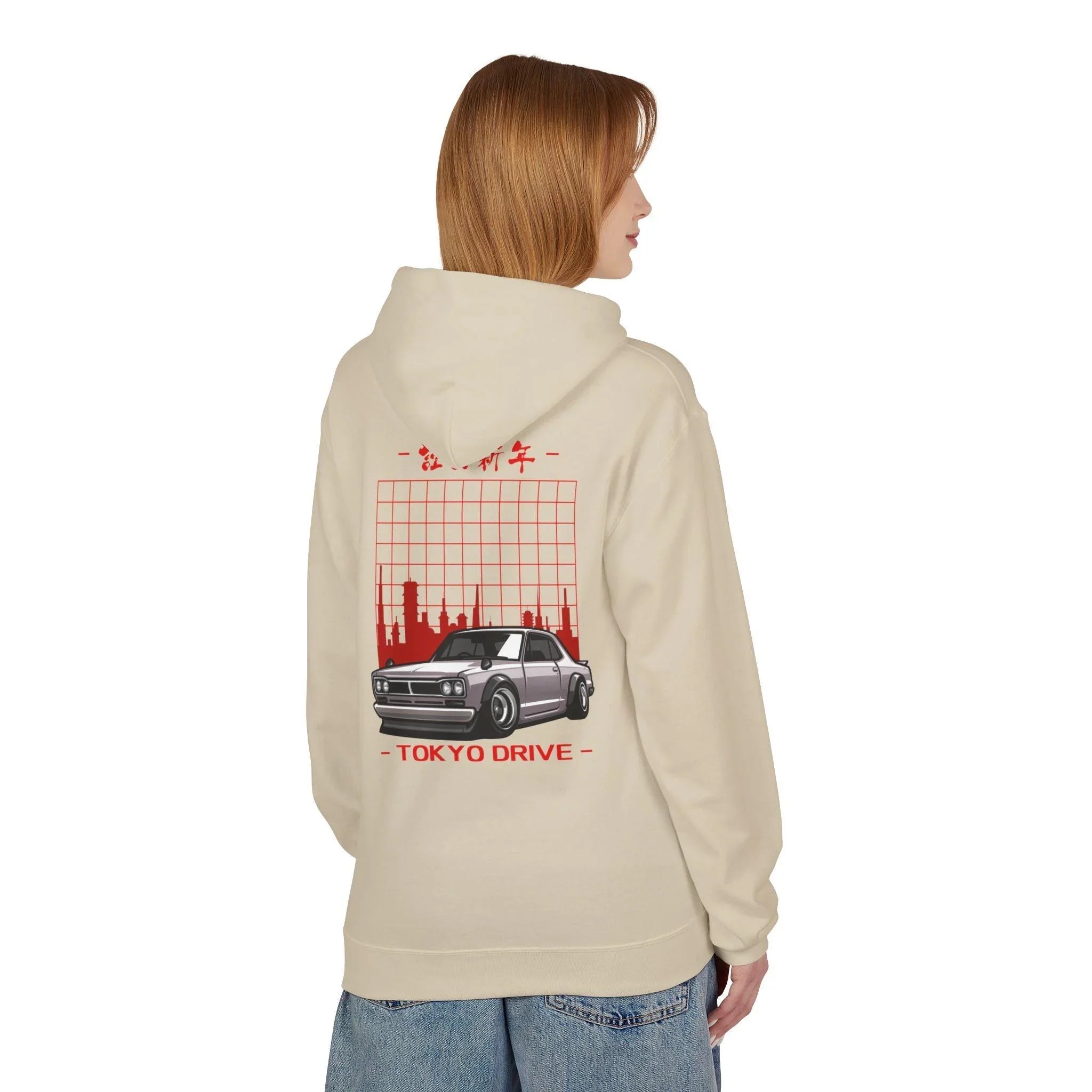 Tokyo Drive Luxe Fleece Hoodie for Ultimate Comfort and Style