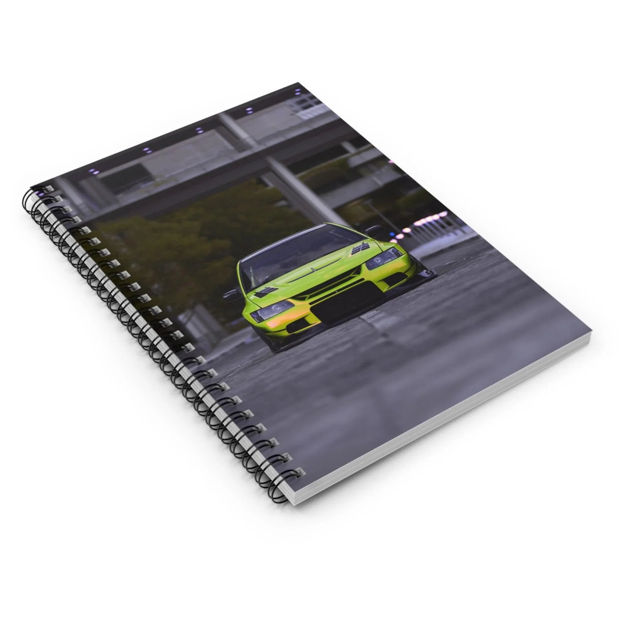 Mitsubishi Evo 9 Automotive Spiral Notebook #004 - Throttle Designs