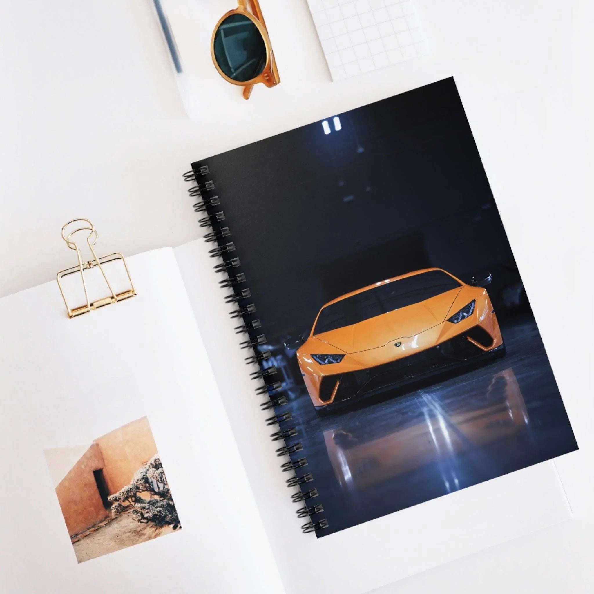 Lamborghini Huracan Automotive Spiral Notebook #047 - Throttle Designs