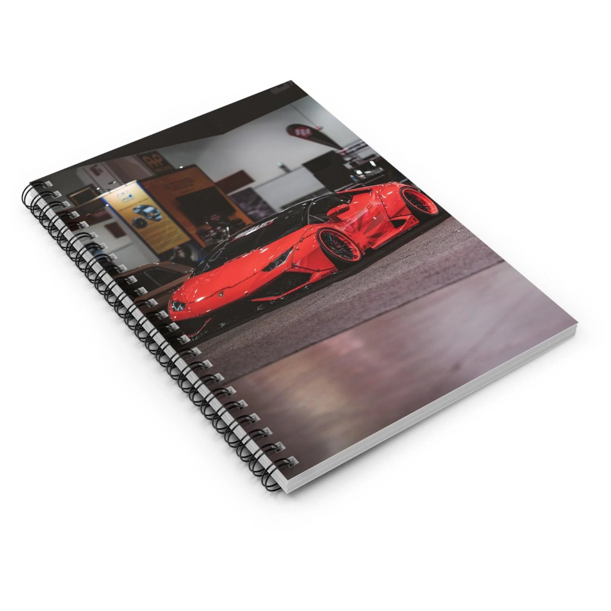 Lamborghini Huracan Automotive Spiral Notebook #003 - Throttle Designs