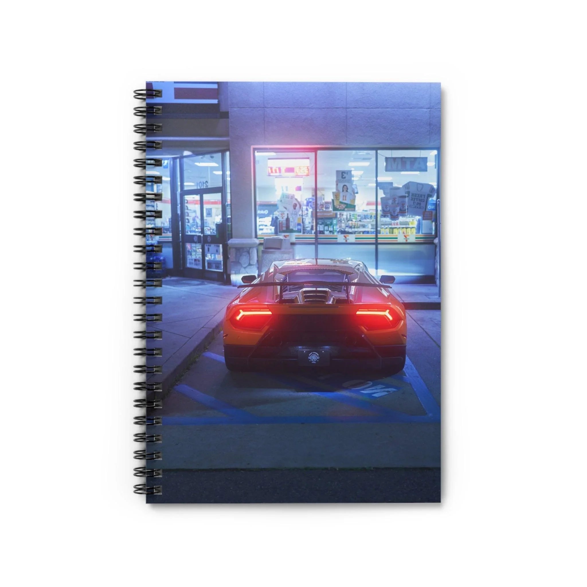 Lamborghini Huracan Automotive Spiral Notebook #020 - Throttle Designs
