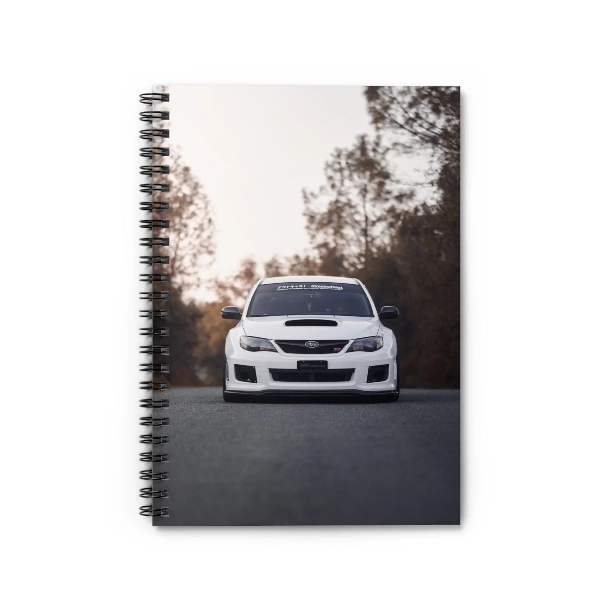Subaru WRX STI Automotive Spiral Notebook #019 - Throttle Designs