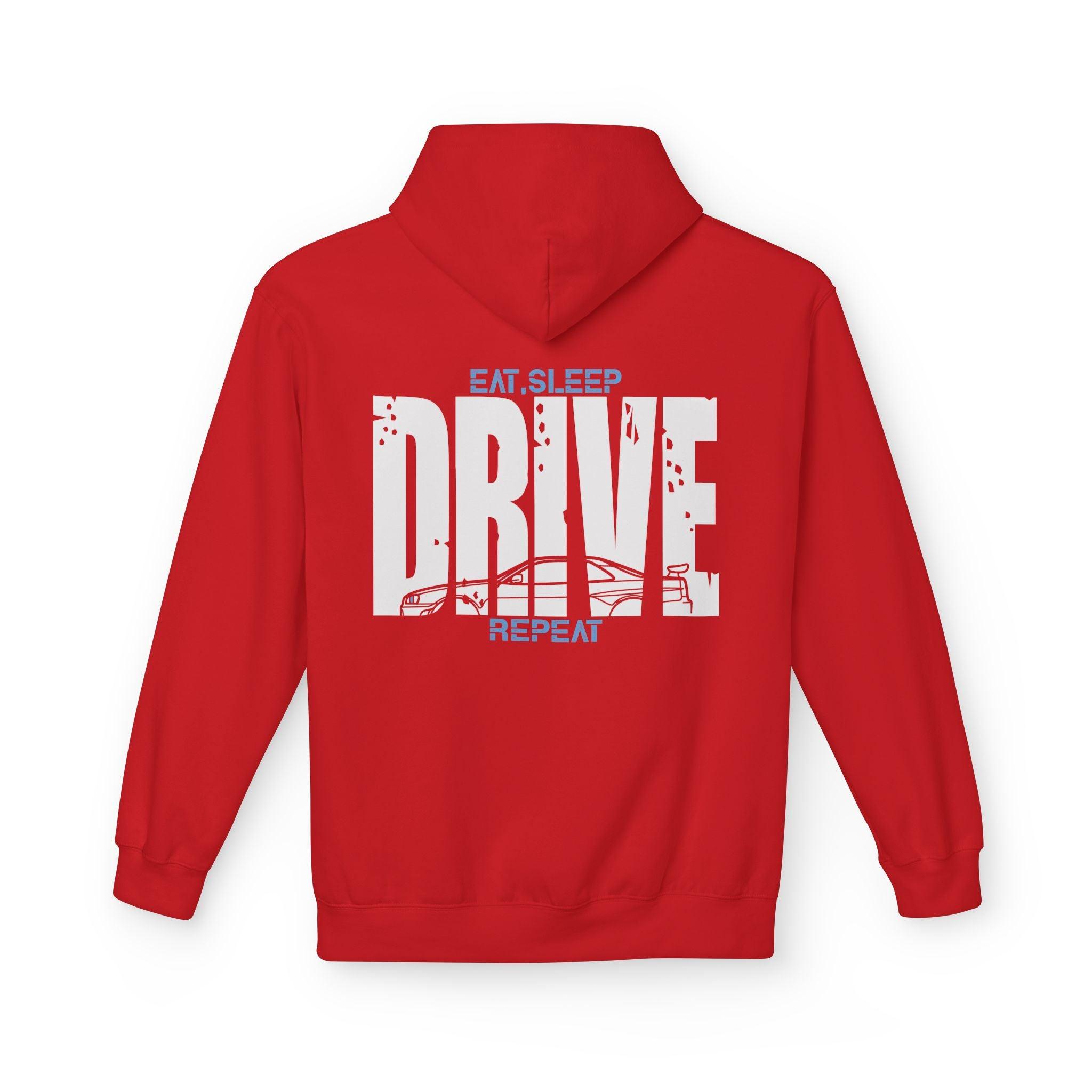 Nissan R34 GTR DRIVE Hoodie - Stylish Fleece for Car Enthusiasts