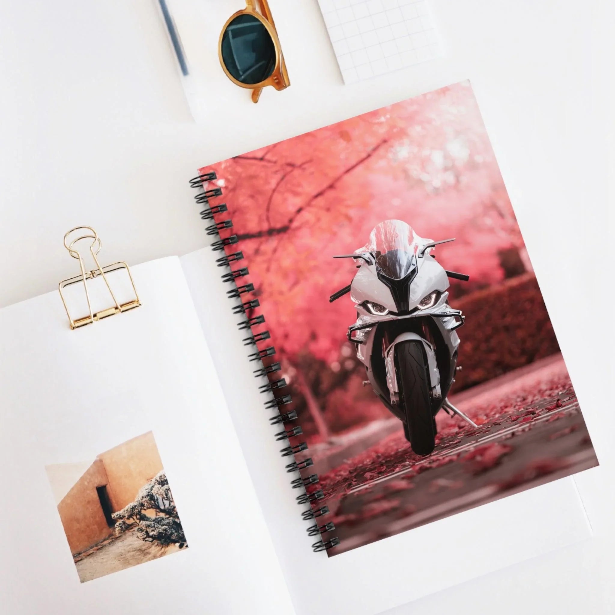 BMW S1000RR Motorcycle Spiral Notebook #010 - Throttle Designs