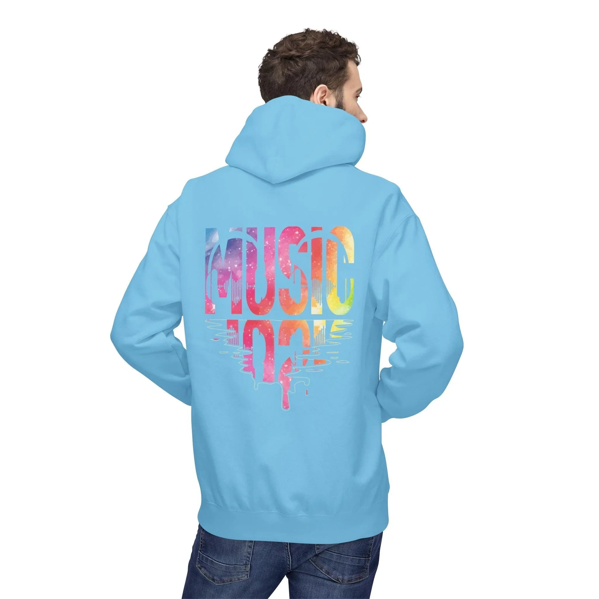 Ultimate Comfort Music Hoodie with Built-in Headphones