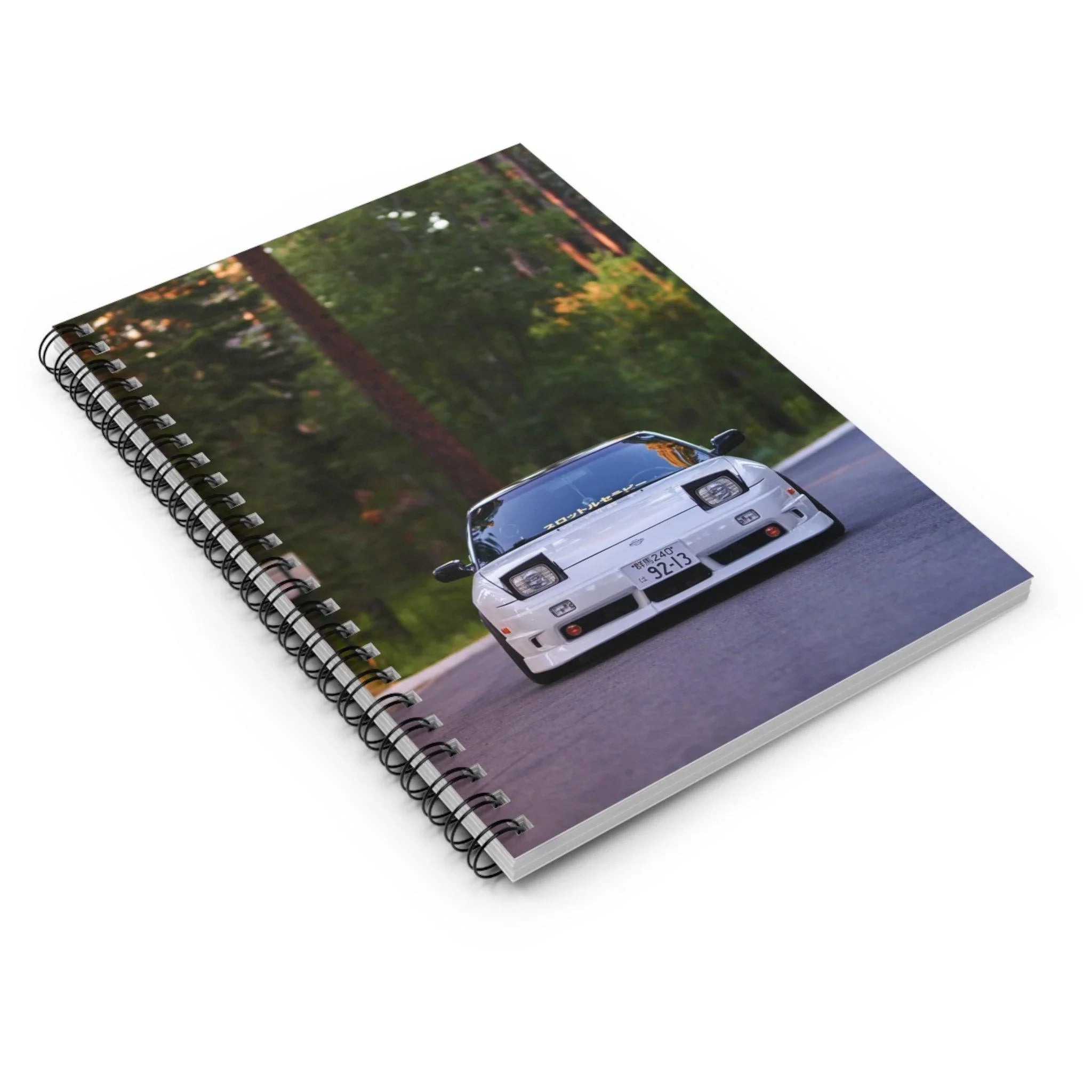 Nissan 240sx S13 Type-X Automotive Spiral Notebook #004 - Throttle Designs