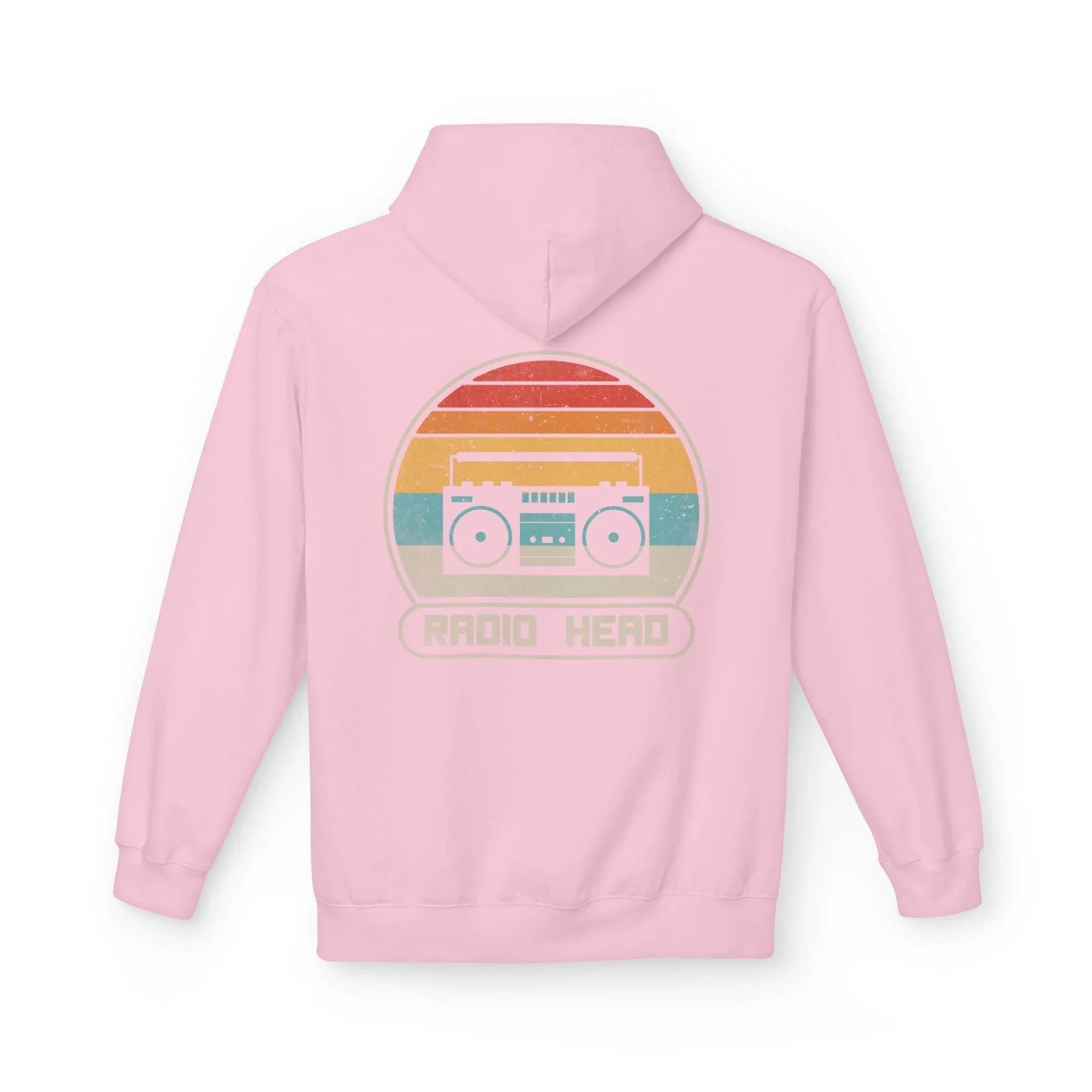 Cozy Vibes Radio Head Fleece Pullover Hoodie